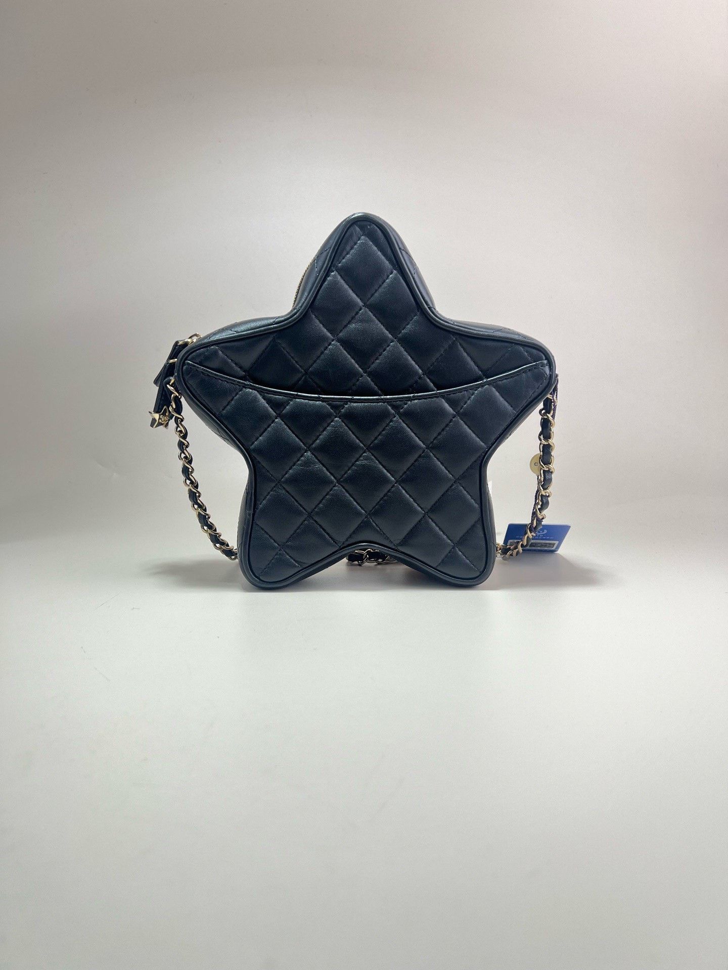 Chanel CHANEL Black Lambskin Star Bag Size ONE SIZE - 3 Thumbnail