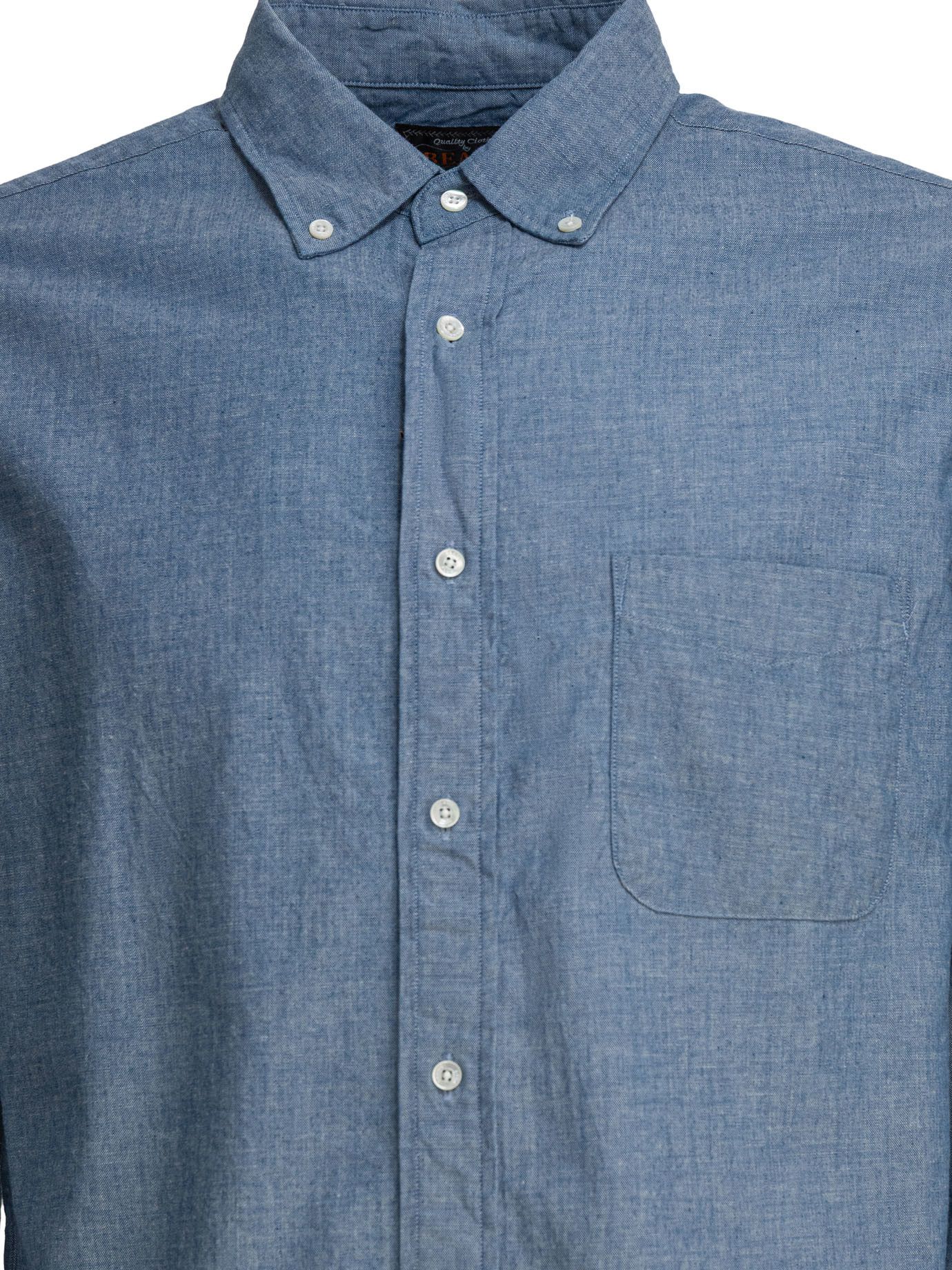 Beams Plus Beams Plus Shirt With Button-Down Collar tag size XL Men - USA Duties Paid Size US XL / EU 56 / 4 - 3 Thumbnail