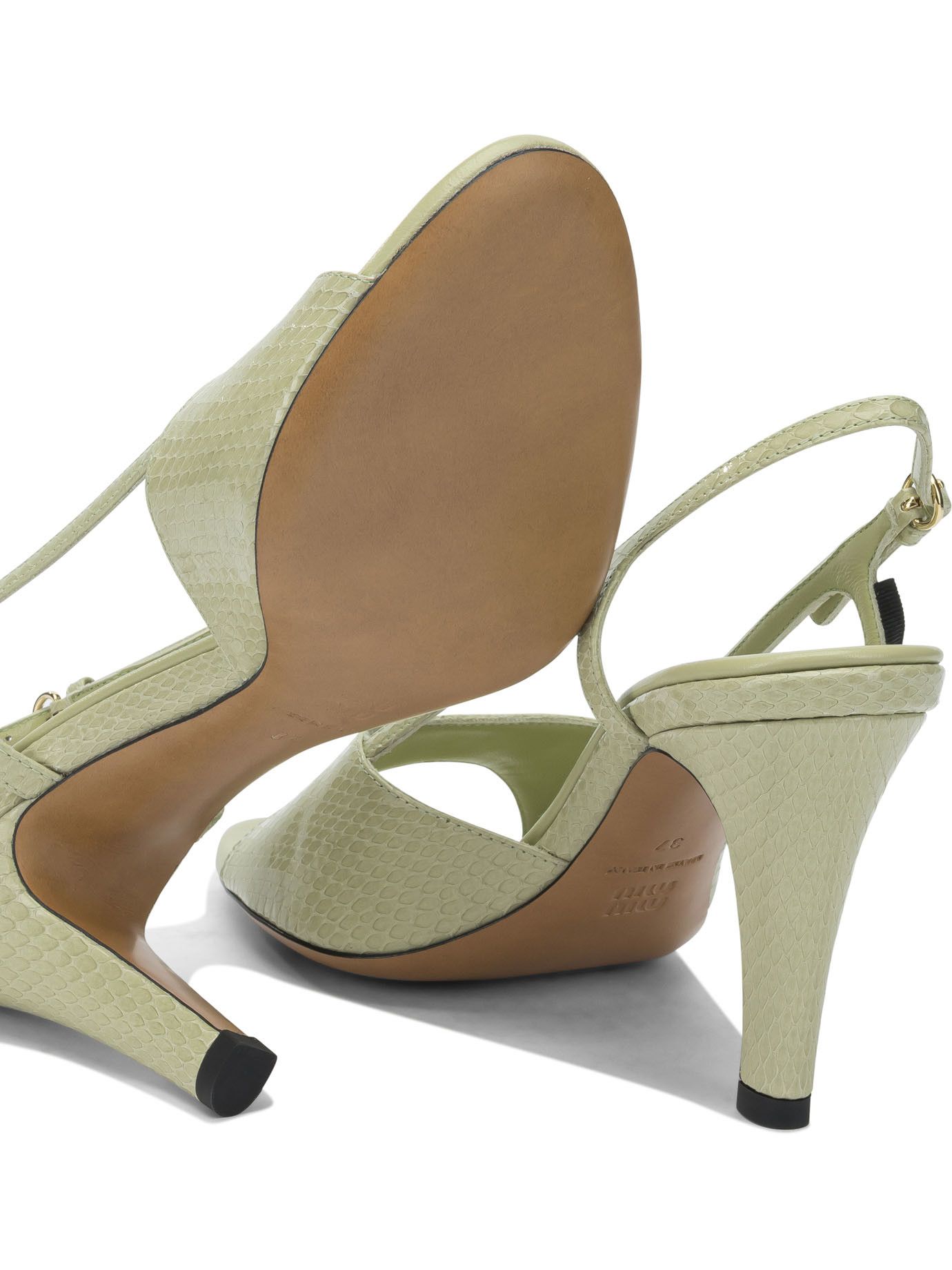Miu Miu Miu Miu Ayers Slingback Sandals IT 39 Women - USA Duties Paid Size US 9 / IT 39 - 5 Thumbnail