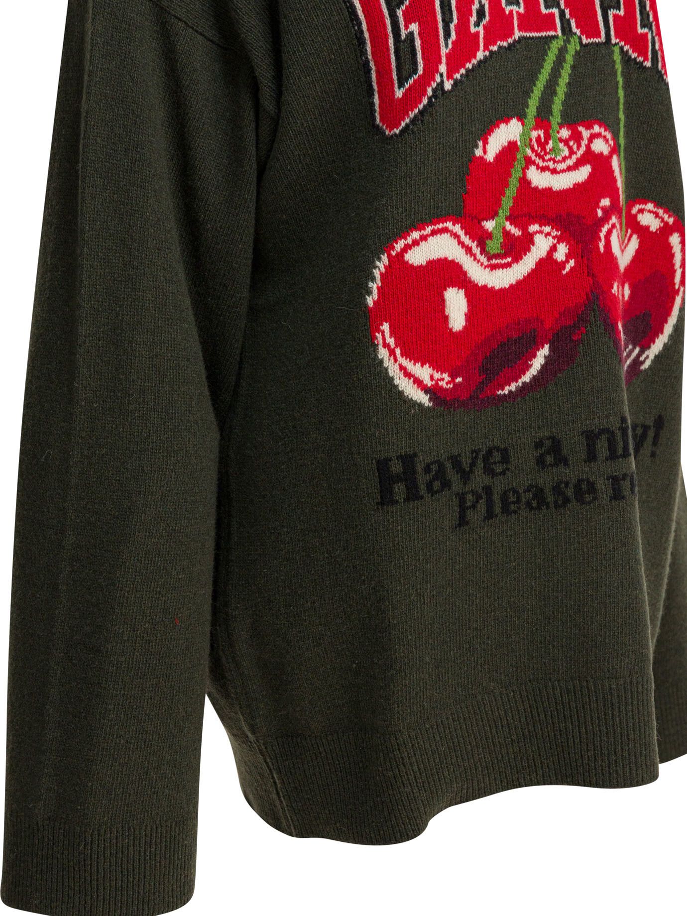 Ganni Ganni Wool-Blend Crew-Neck Sweater tag size S Women - USA Duties Paid Size S / US 4 / IT 40 - 4 Thumbnail