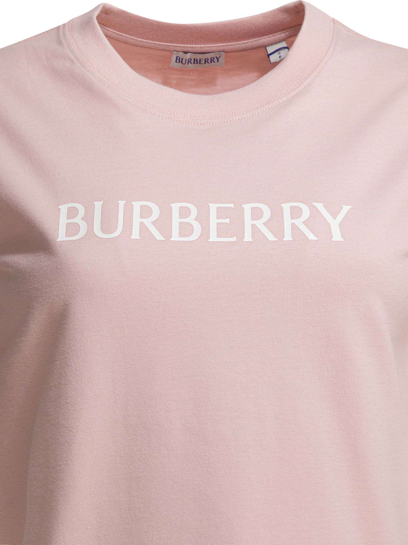 Burberry Burberry Cotton T-Shirt With Logo tag size XS Women - USA Duties Paid Size XS / US 0-2 / IT 36-38 - 3 Thumbnail