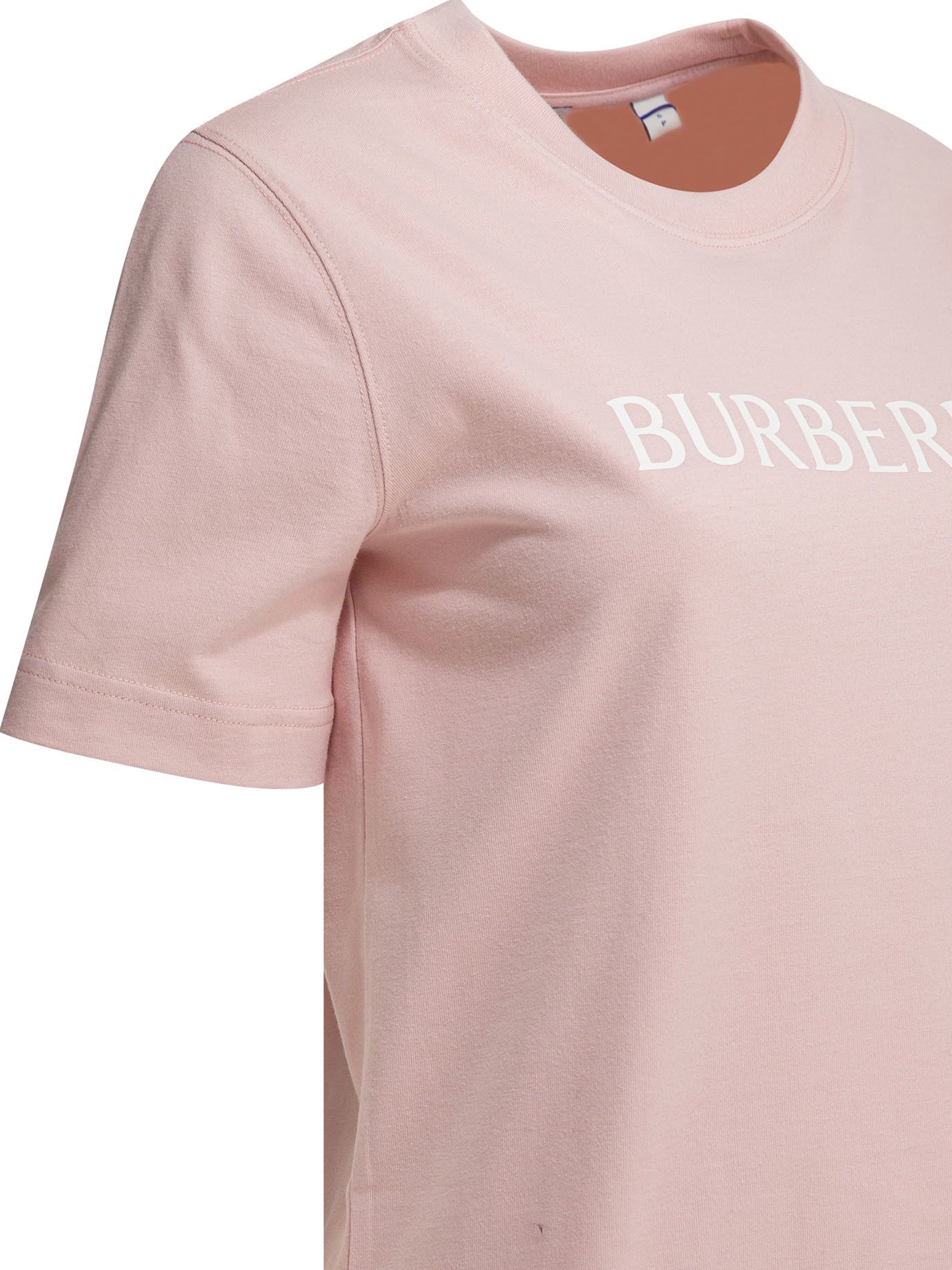 Burberry Burberry Cotton T-Shirt With Logo tag size XS Women - USA Duties Paid Size XS / US 0-2 / IT 36-38 - 4 Thumbnail
