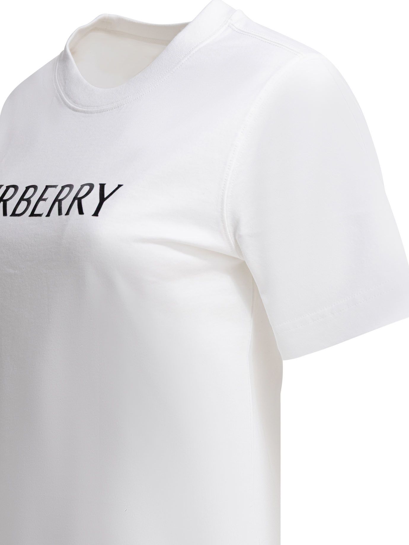 Burberry Burberry Cotton T-Shirt With Logo tag size S Women - USA Duties Paid Size S / US 4 / IT 40 - 4 Thumbnail