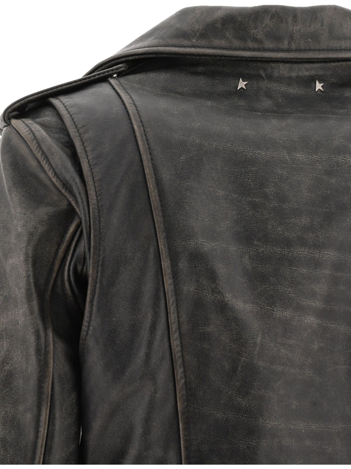 Golden Goose Golden Goose Leather Jacket Chiodo Destiny tag size 42 Women - USA Duties Paid Size M / US 6-8 / IT 42-44 - 4 Thumbnail