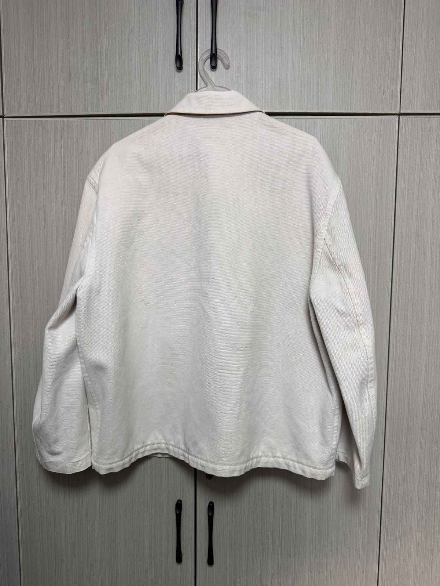 Hermes Hermes White Jacket it_52 Women Size XXL / US 16-18 / IT 52-54 - 2 Thumbnail