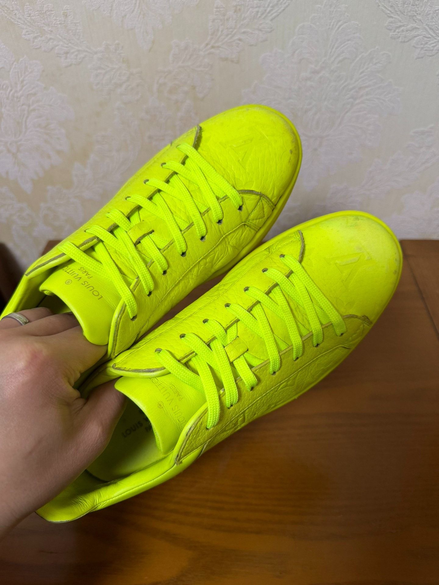 Louis Vuitton Louis Vuitton Retro Green Lowtop Sneakers 39 Men Size US 6.5 / EU 39-40 - 5 Thumbnail