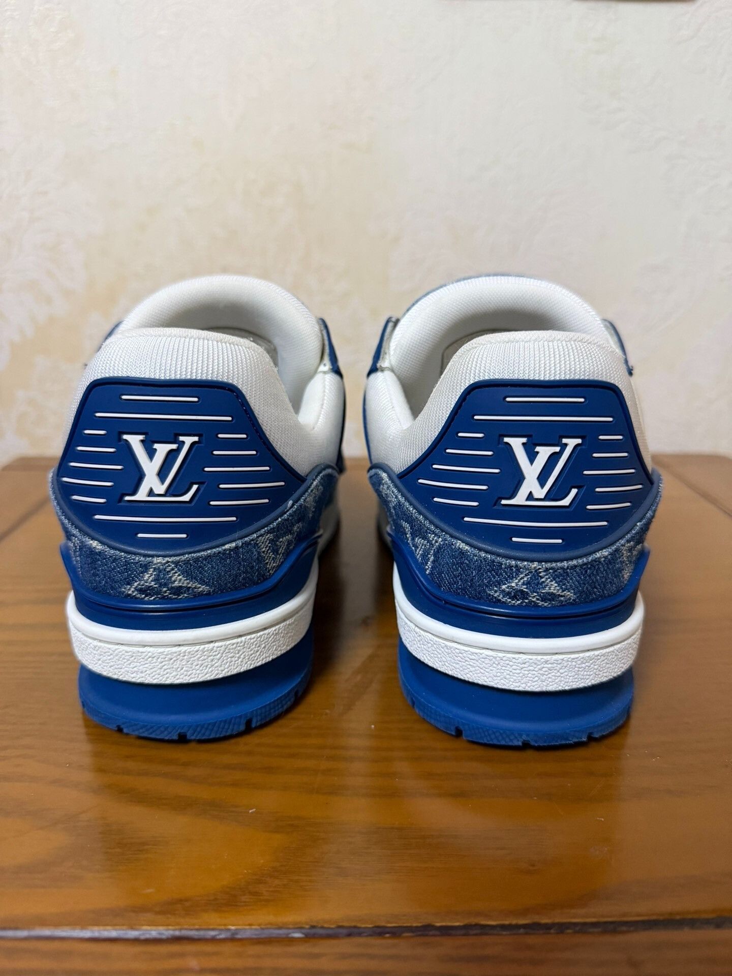 Louis Vuitton Louis Vuitton Training Denim Blue Lowtop Sneakers 7.5 Men Size US 7.5 / EU 40-41 - 3 Thumbnail