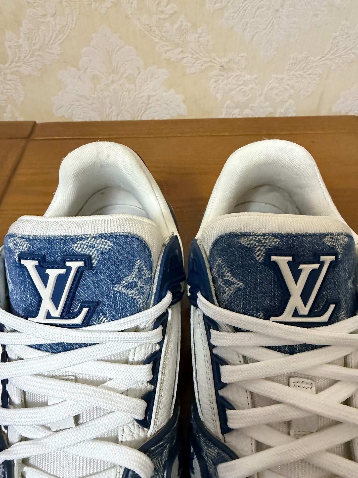 Louis Vuitton Louis Vuitton Training Denim Blue Lowtop Sneakers 7.5 Men Size US 7.5 / EU 40-41 - 7 Thumbnail