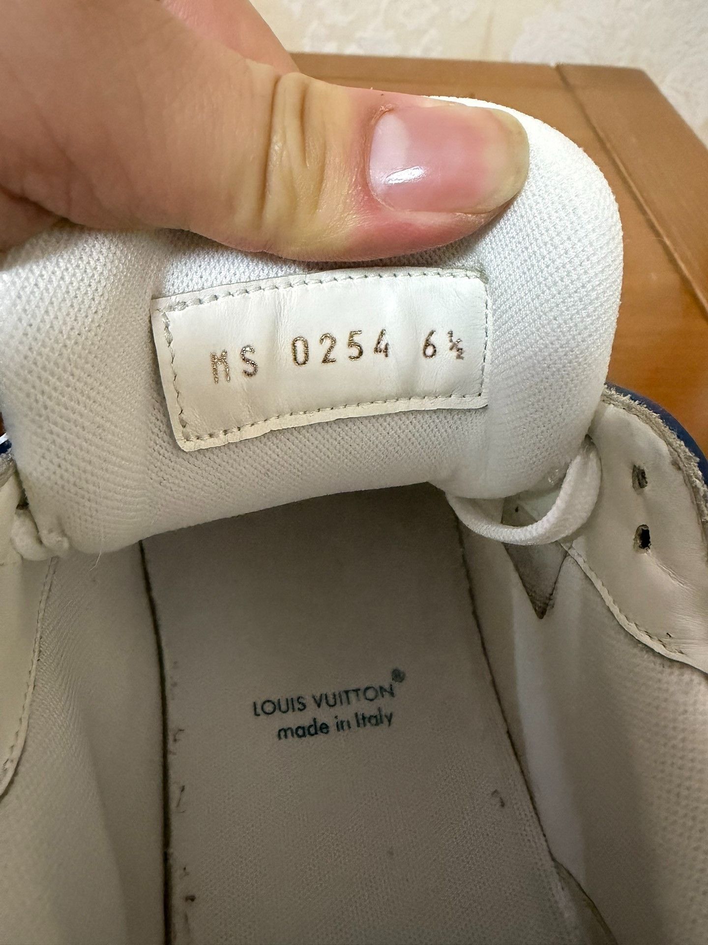 Louis Vuitton Louis Vuitton Training Denim Blue Lowtop Sneakers 7.5 Men Size US 7.5 / EU 40-41 - 6 Thumbnail