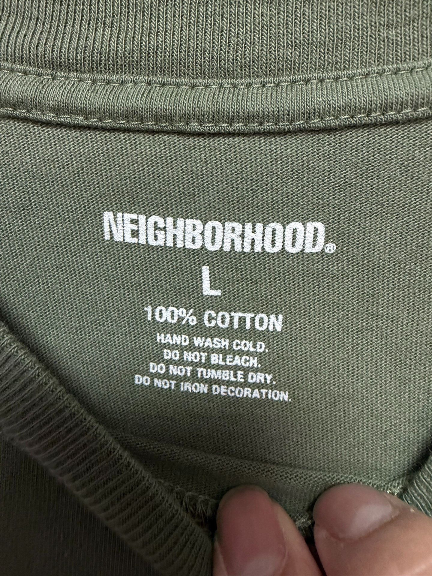 Neighborhood Neighborhood Printed Green Hoodie l Men Size US L / EU 52-54 / 3 - 3 Thumbnail