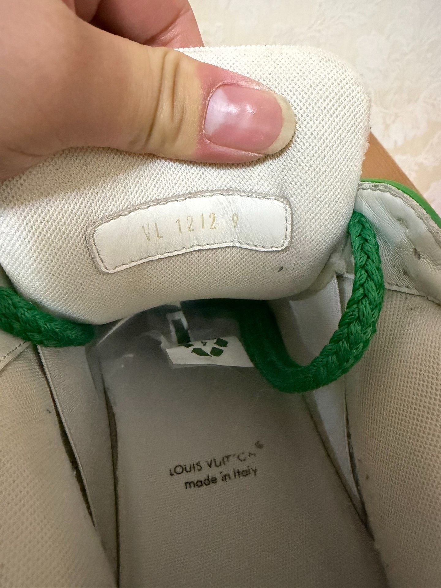 Louis Vuitton Louis Vuitton Green Lowtop Sneakers 43 Men Size US 10 / EU 43 - 5 Thumbnail