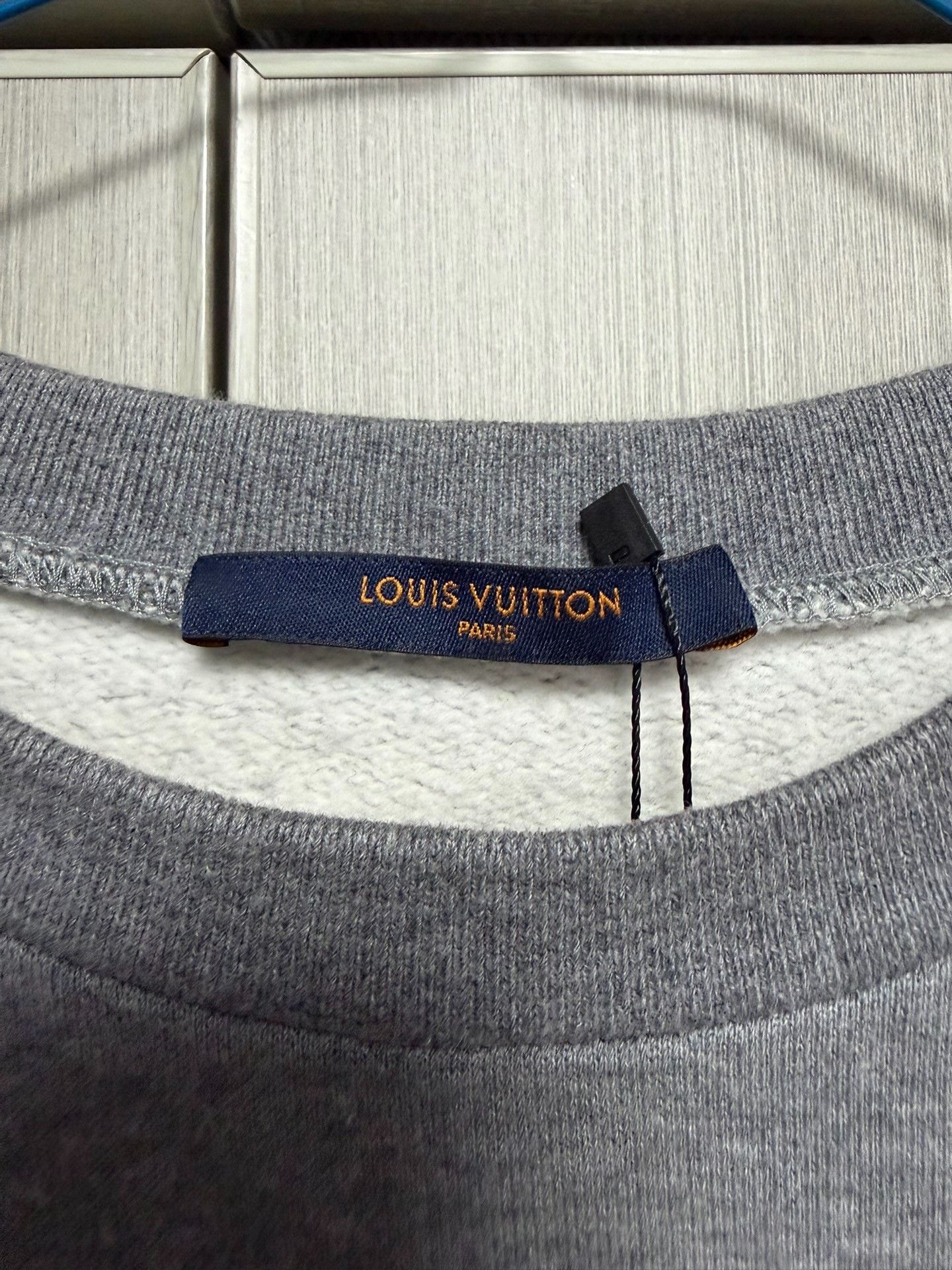 Louis Vuitton Louis Vuitton Collab Gray Hoodie l Men Size US L / EU 52-54 / 3 - 3 Thumbnail