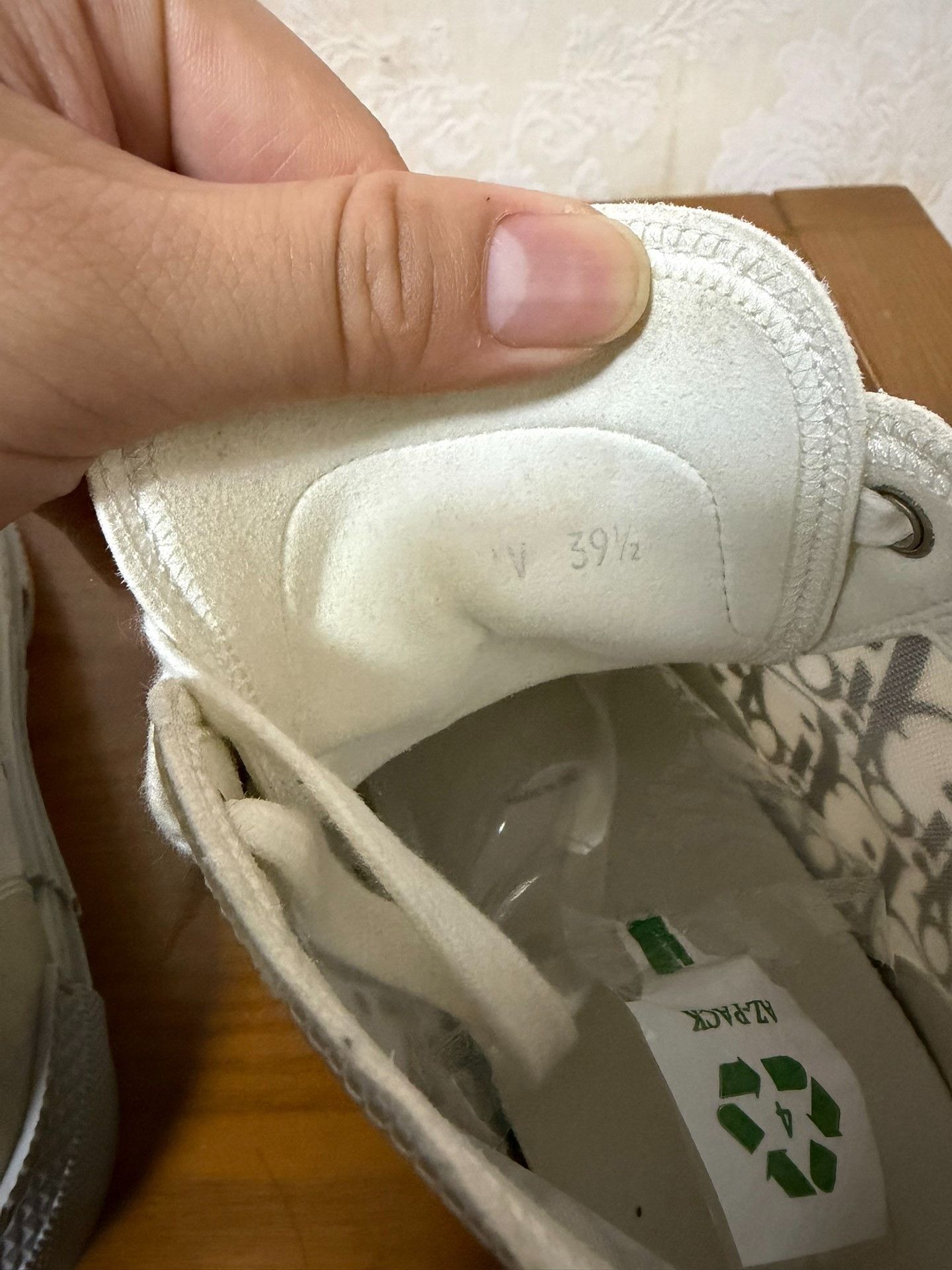 Dior Dior Canvas Lowtop Sneakers us_9-5 Women Size US 9.5 / IT 39.5 - 4 Thumbnail