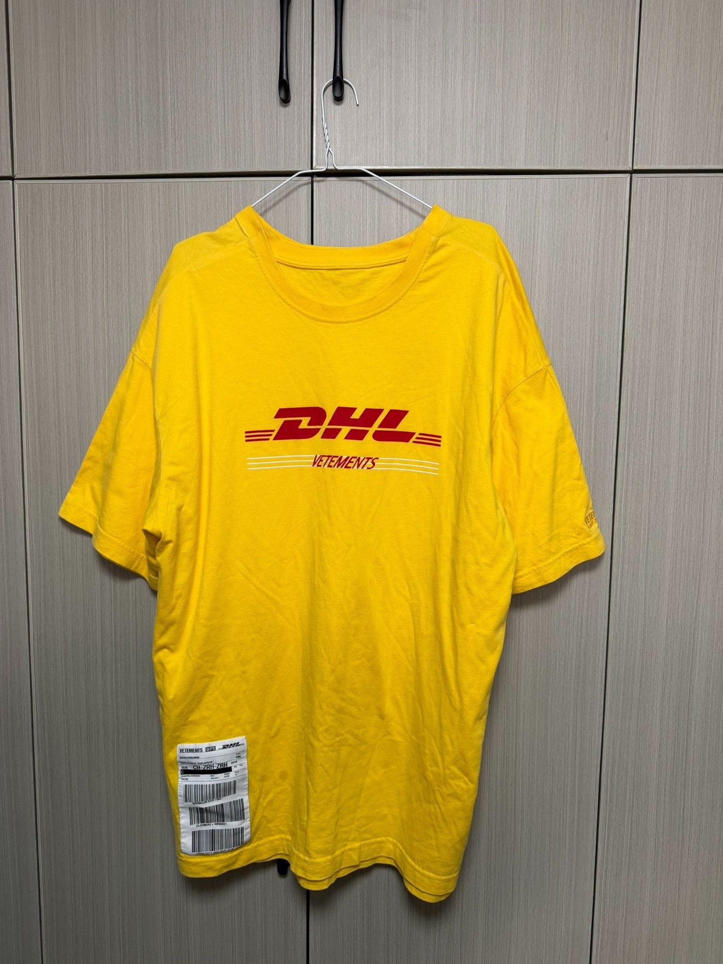 Vetements Vetements Yellow T-Shirt S Men Size US S / EU 44-46 / 1 - 2 Thumbnail