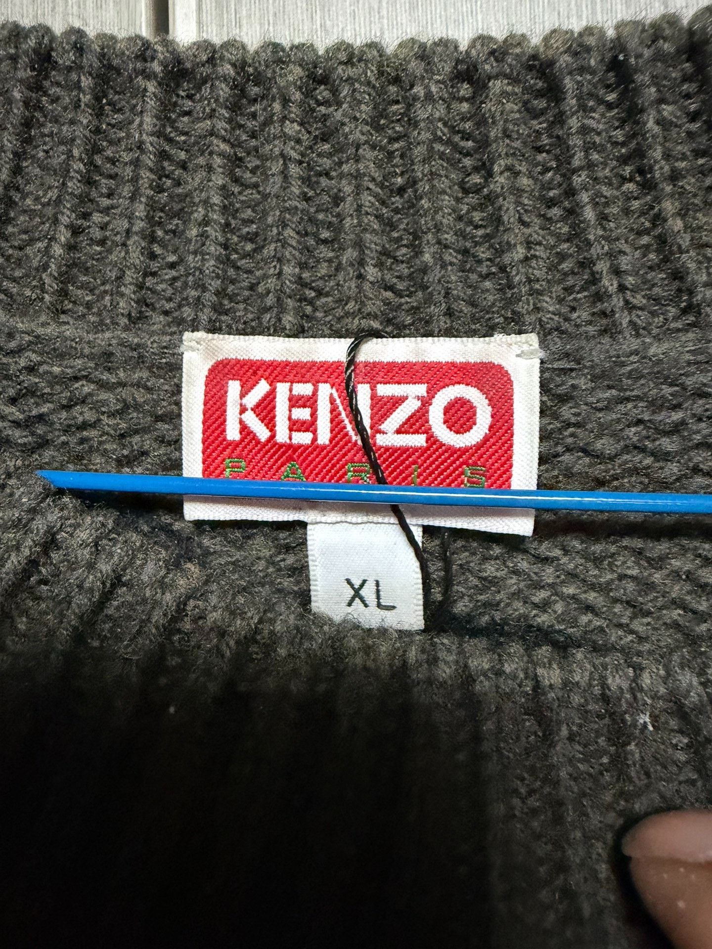 Kenzo Kenzo Collab Embroidered Green Sweater XL Women Size XL / US 12-14 / IT 48-50 - 3 Thumbnail