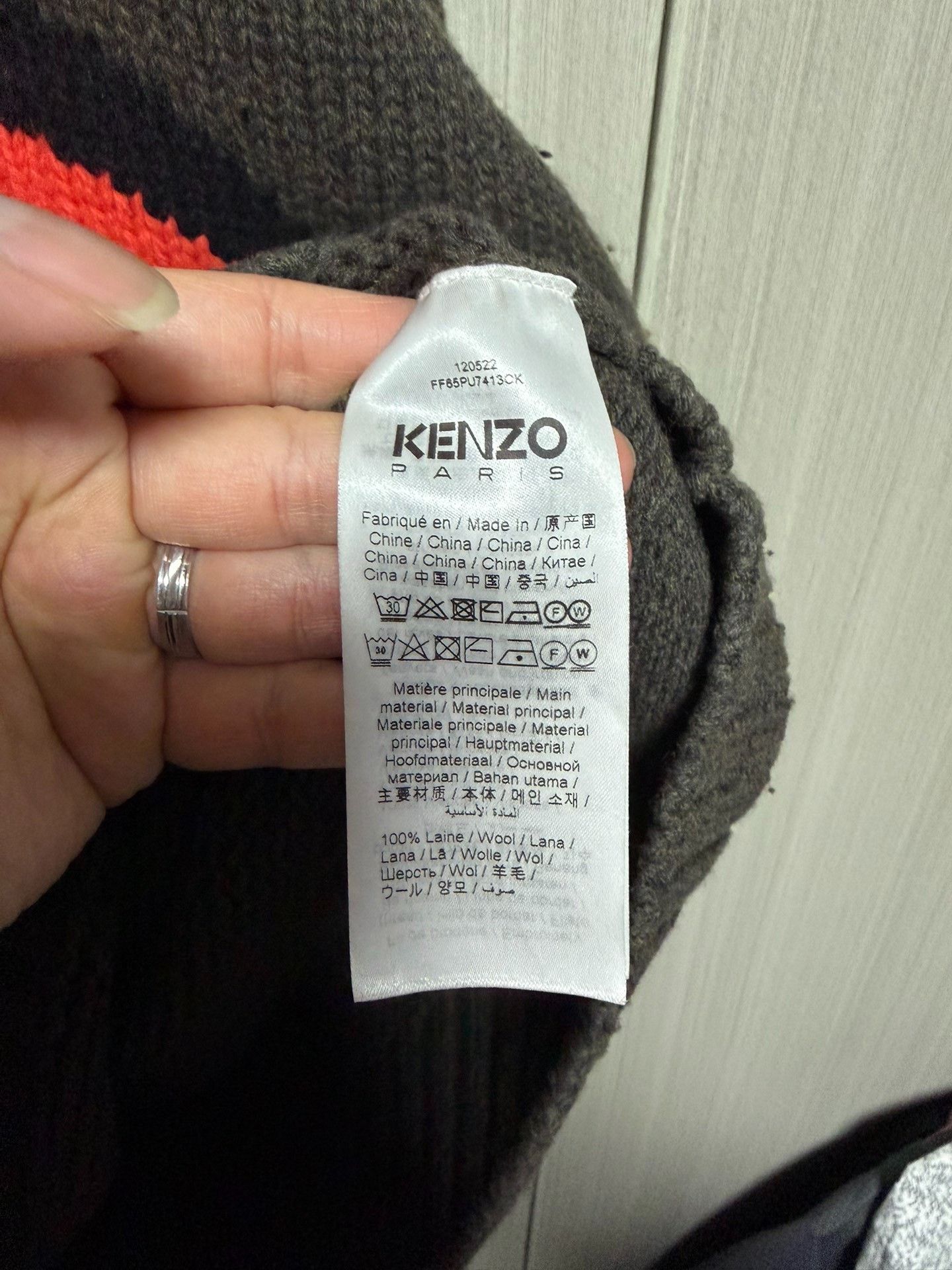 Kenzo Kenzo Collab Embroidered Green Sweater XL Women Size XL / US 12-14 / IT 48-50 - 5 Thumbnail