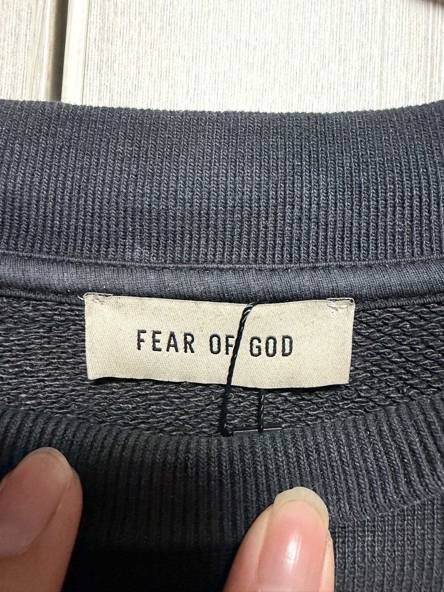 Fear of God Fear of God Printed Black Hoodie xl Men Size US XL / EU 56 / 4 - 3 Thumbnail