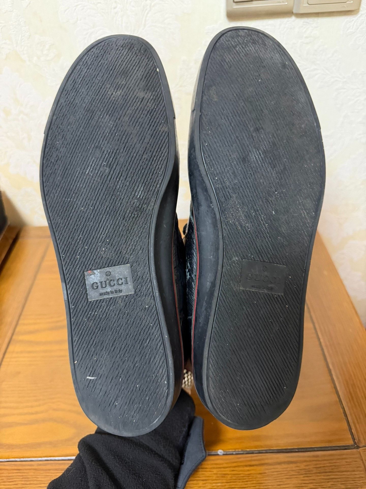 Gucci Gucci Casual Black Lowtop Sneakers 8.5 Men Size US 8.5 / EU 41-42 - 4 Thumbnail