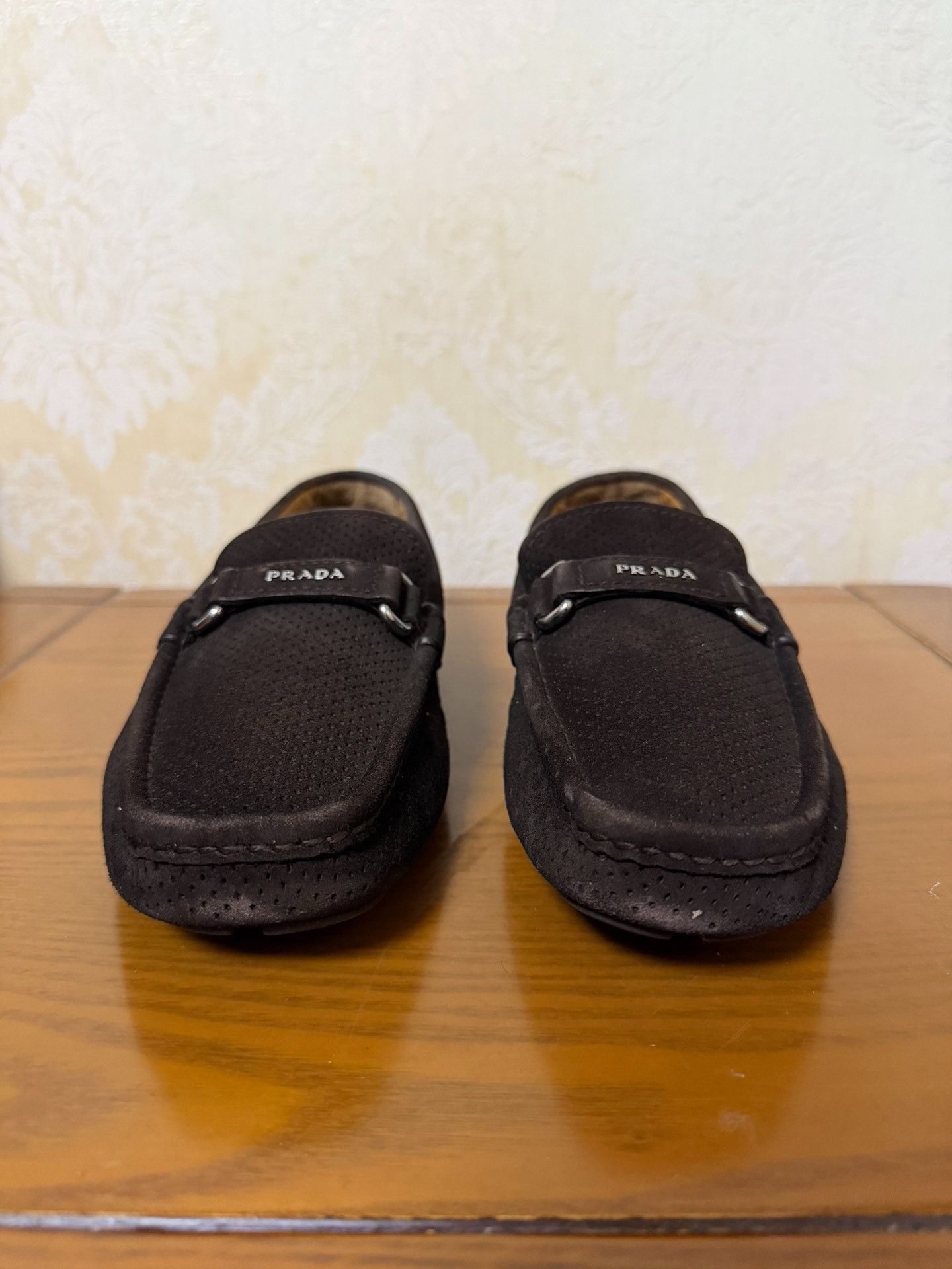 Prada Prada Brown Slip Ons 8 Men Size US 8 / EU 41 - 2 Thumbnail