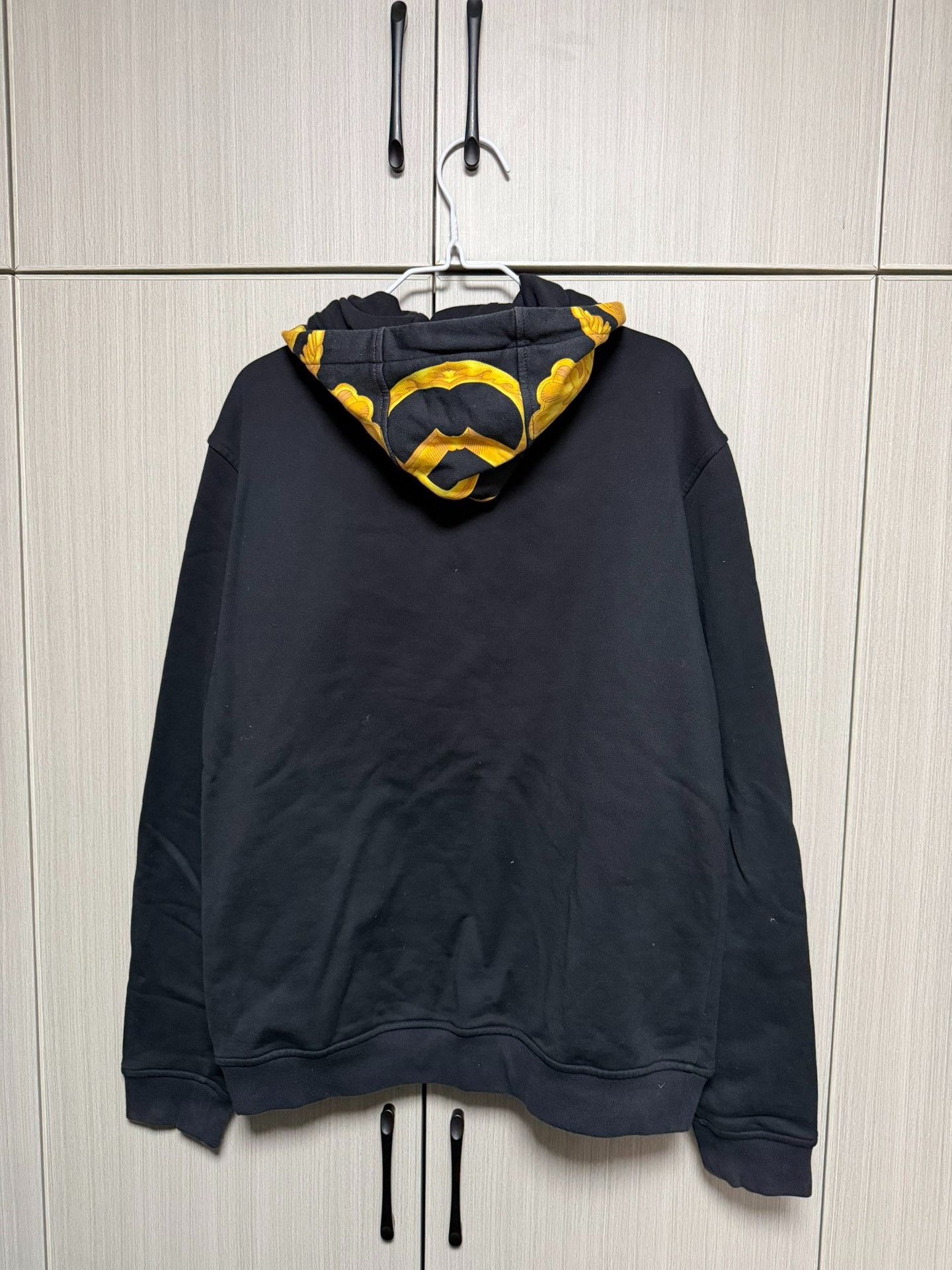 Versace Versace Cotton Black Hoodie l Men Size US L / EU 52-54 / 3 - 2 Thumbnail