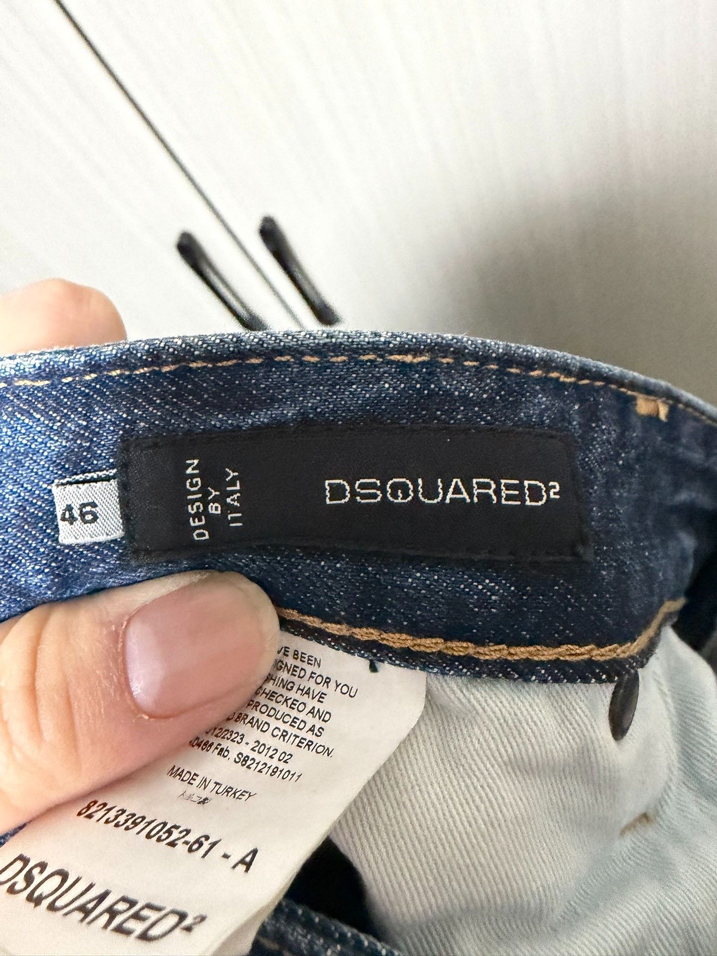 Dsquared2 Dsquared2 Skate Red Denim Jeans 34 Men Size US 34 / EU 50 - 3 Thumbnail