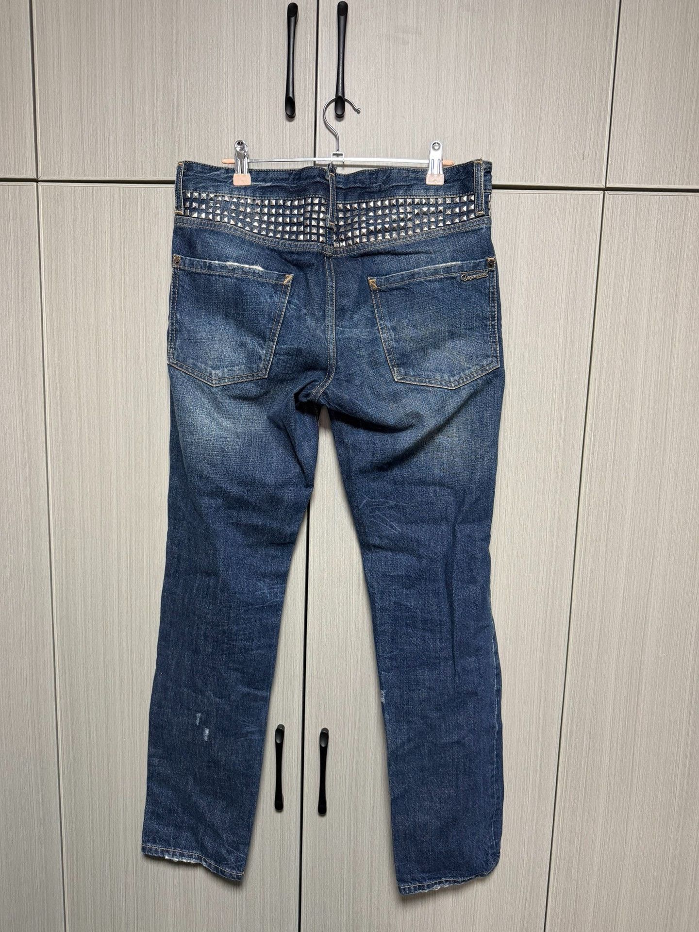Dsquared2 Dsquared2 Skate Red Denim Jeans 34 Men Size US 34 / EU 50 - 2 Thumbnail