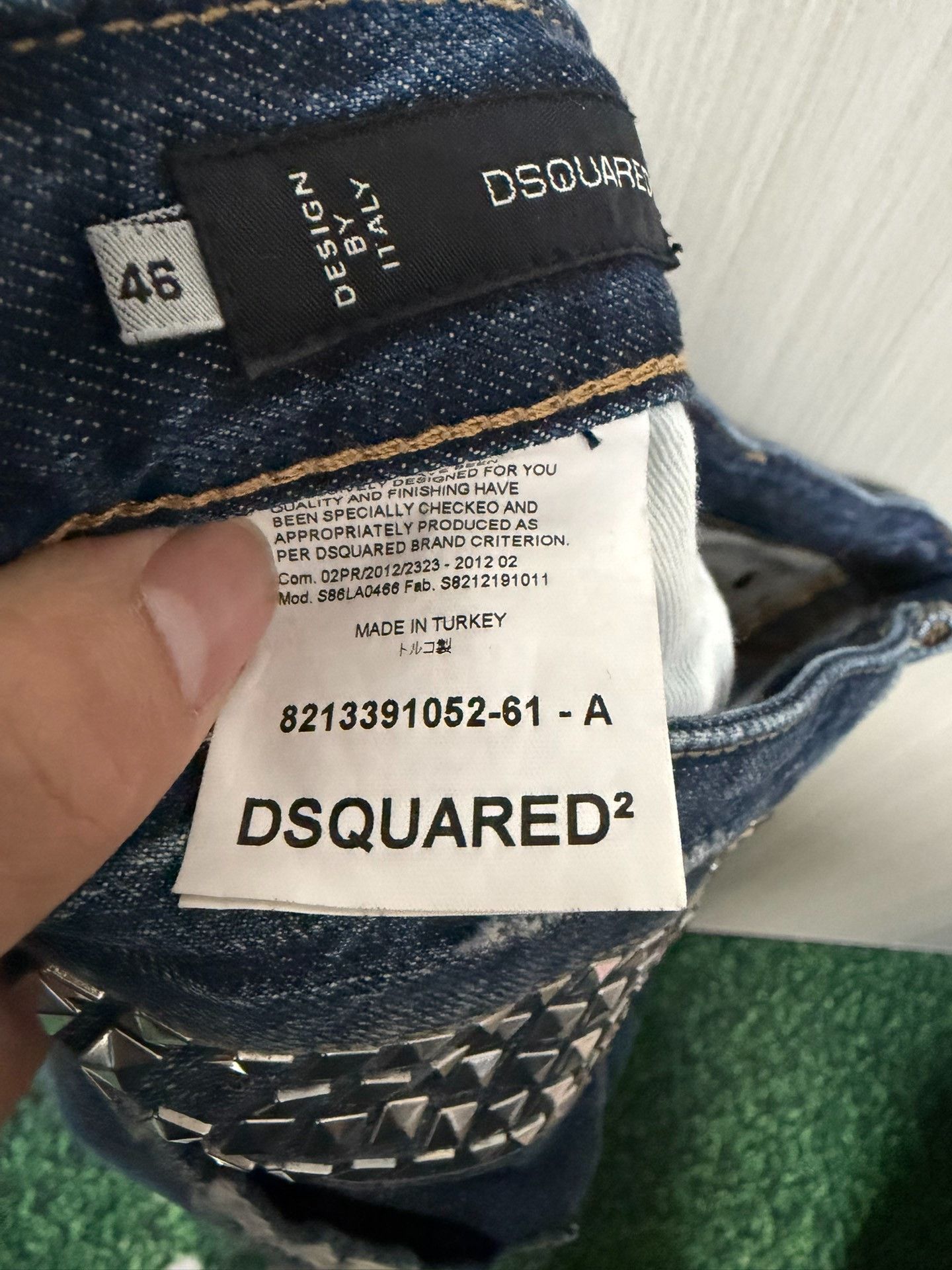 Dsquared2 Dsquared2 Skate Red Denim Jeans 34 Men Size US 34 / EU 50 - 4 Thumbnail