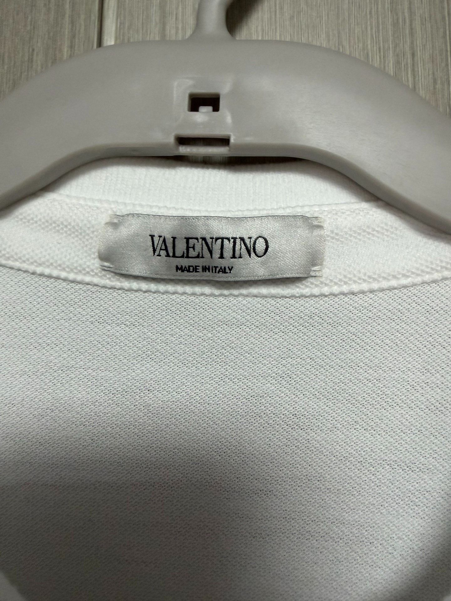 Valentino Valentino White Polo m Men Size US M / EU 48-50 / 2 - 3 Thumbnail