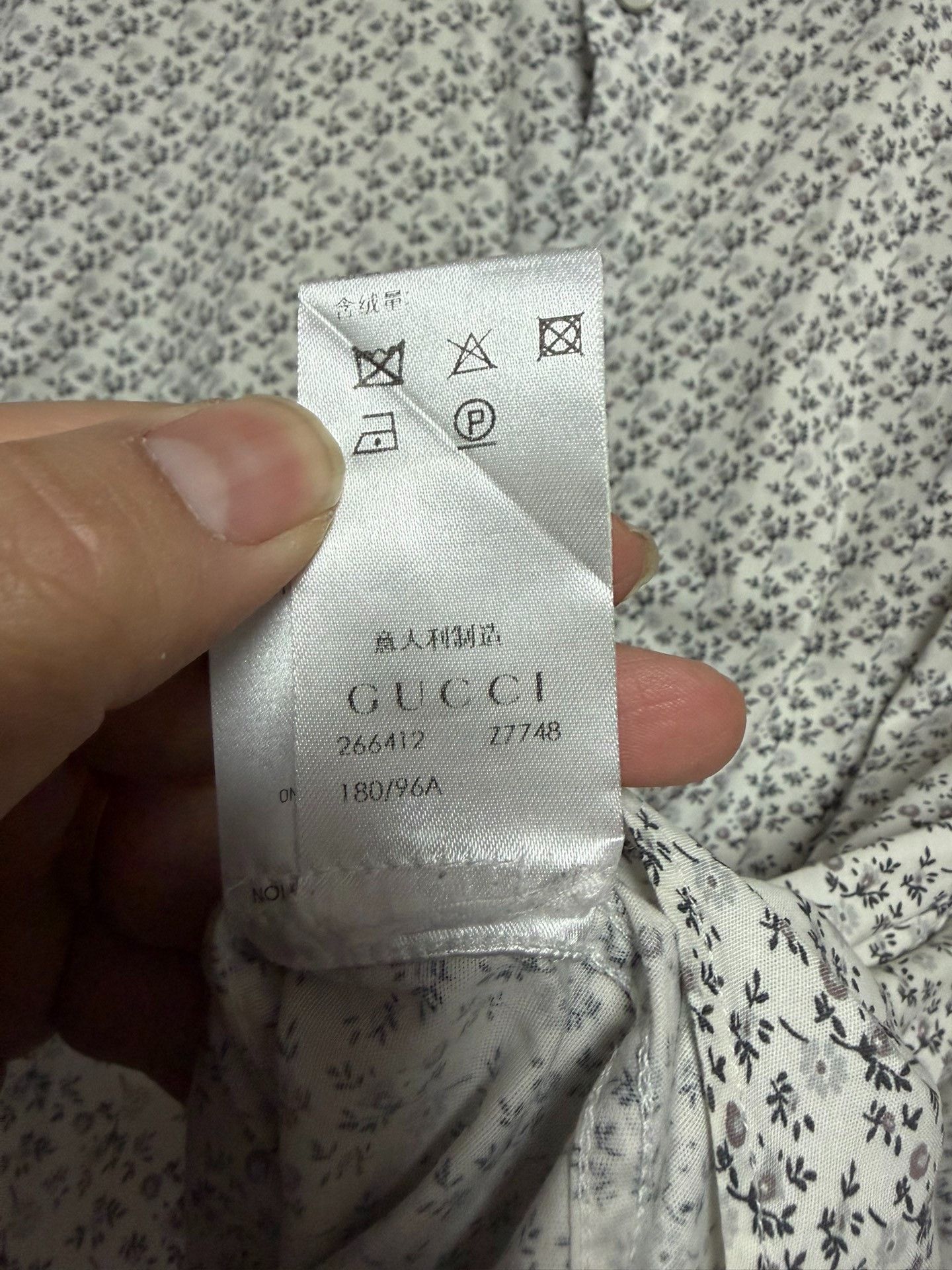 Gucci Gucci Shirt xs Men Size US XS / EU 42 / 0 - 5 Thumbnail
