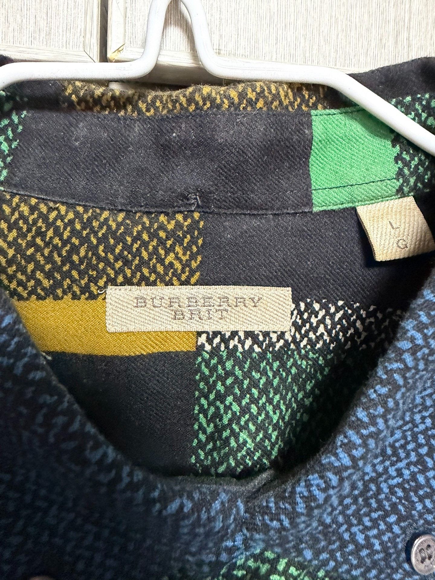Burberry Burberry Plaid Shirt l Men Size US L / EU 52-54 / 3 - 3 Thumbnail