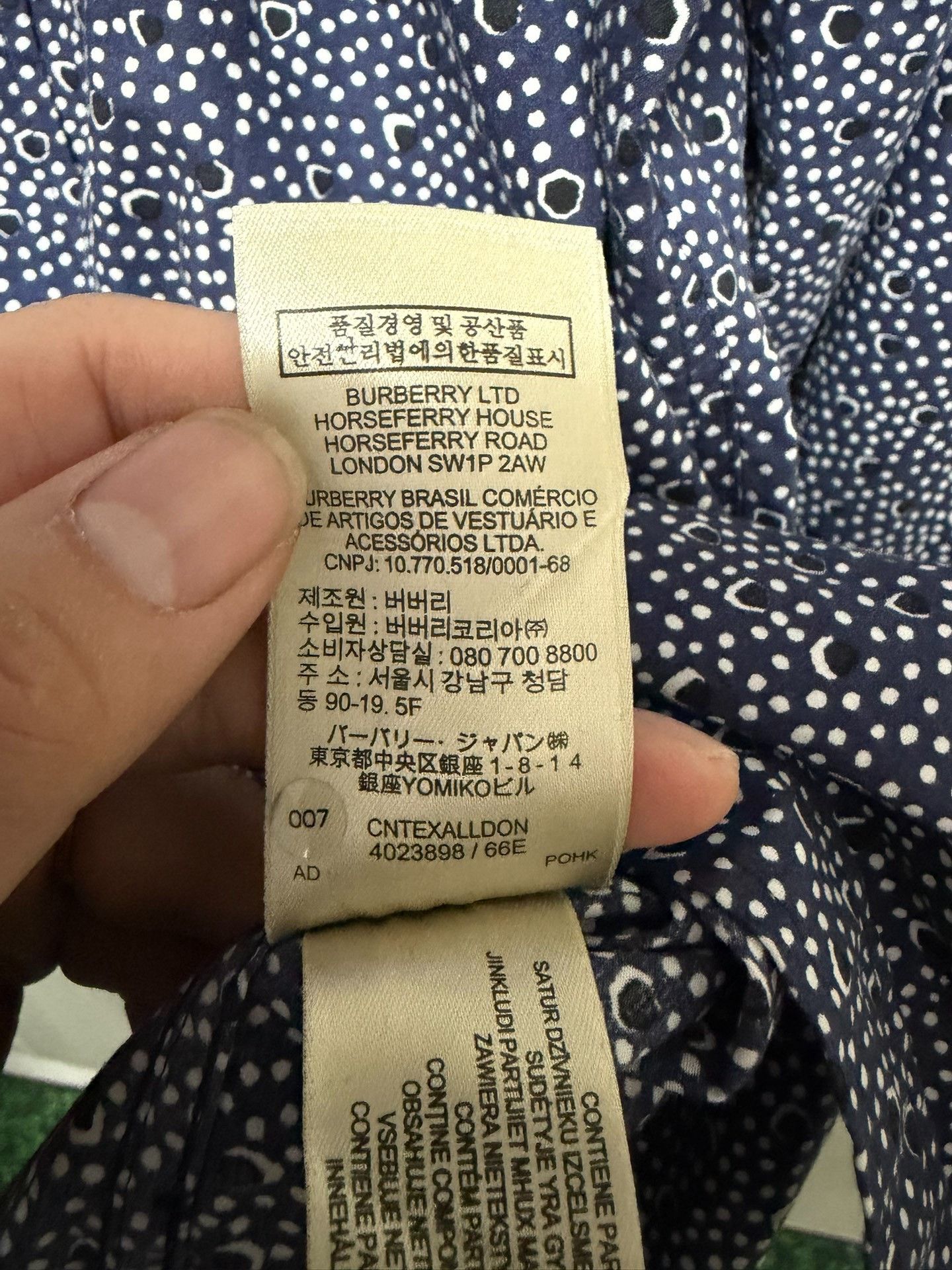 Burberry Burberry Casual Shirt xl Men Size US XL / EU 56 / 4 - 4 Thumbnail