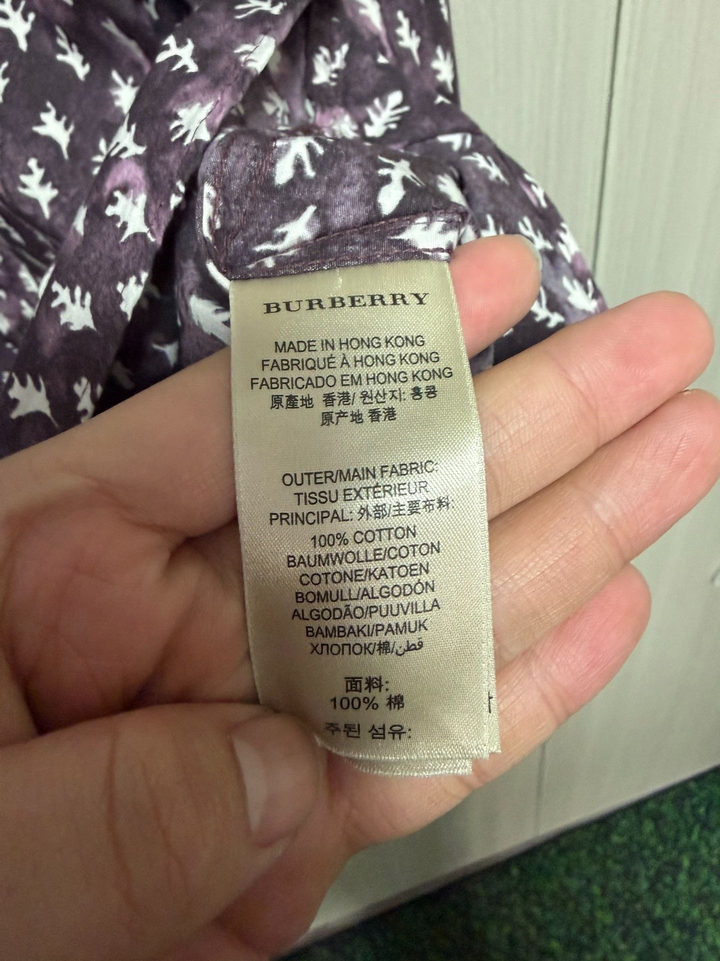 Burberry Burberry Casual Shirt l Men Size US L / EU 52-54 / 3 - 4 Thumbnail