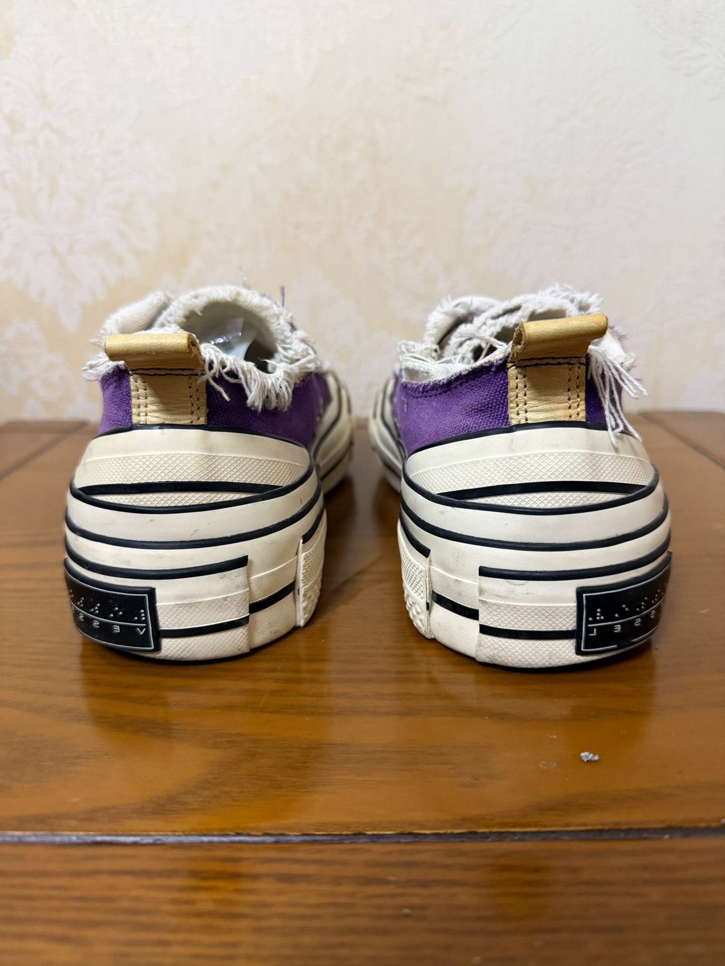 Yohji Yamamoto Yohji Yamamoto Purple Lowtop Sneakers 8 Men Size US 8 / EU 41 - 3 Thumbnail