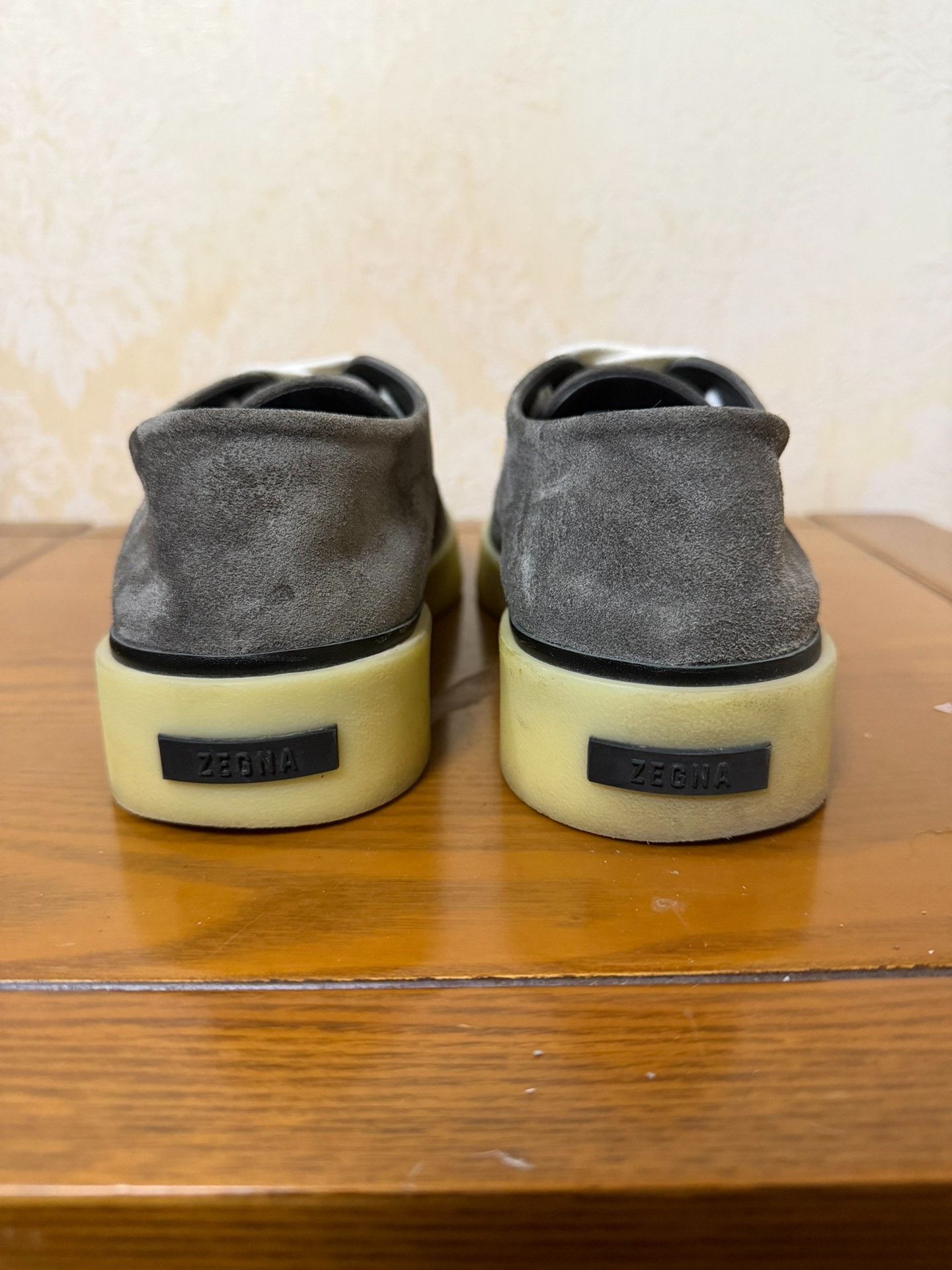 Ermenegildo Zegna Ermenegildo Zegna Collab Gray Lowtop Sneakers 9 Men Size US 9 / EU 42 - 3 Thumbnail