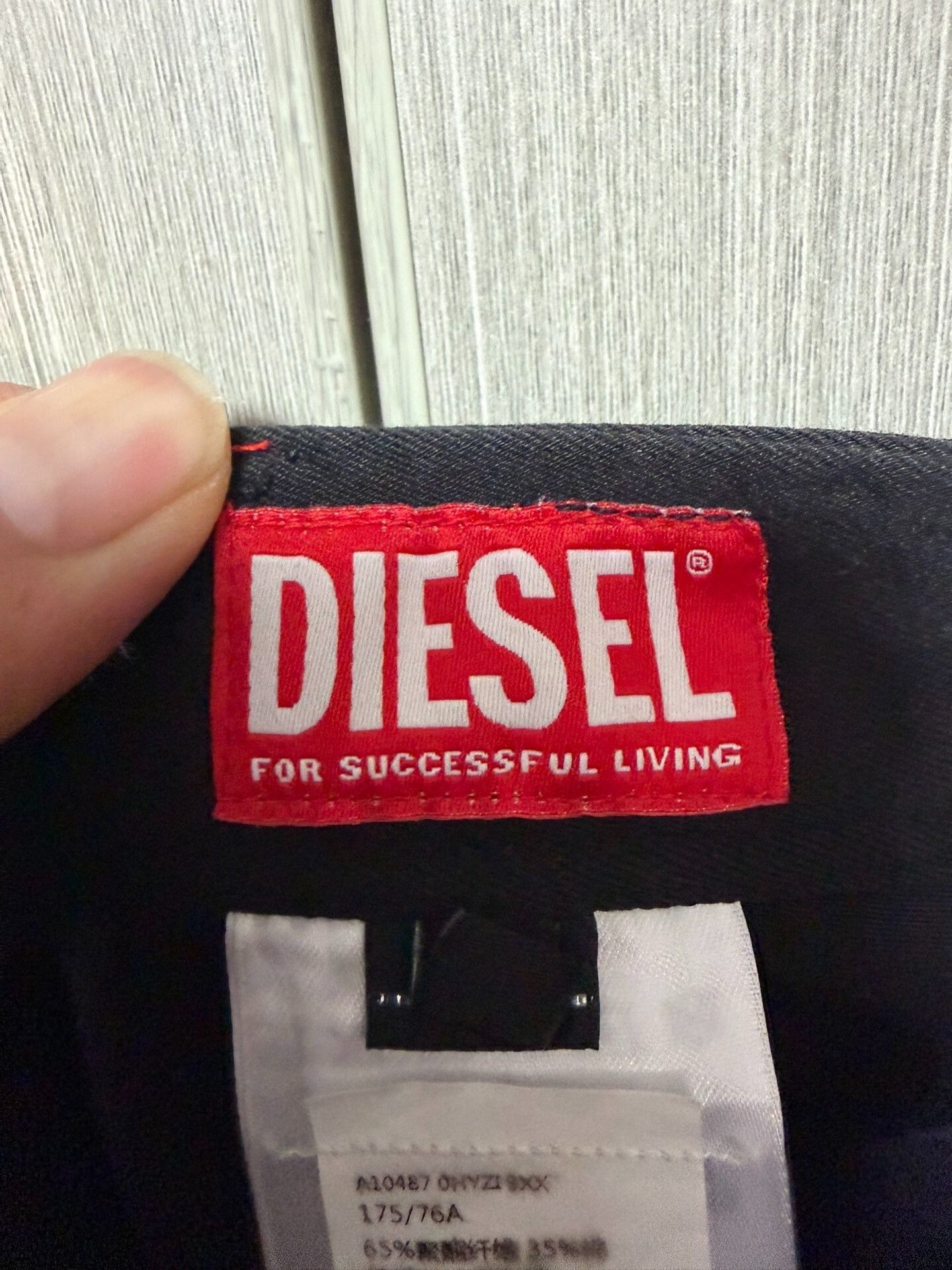 Diesel Diesel Retro Embroidered Casual Pants 34 Men Size US 34 / EU 50 - 3 Thumbnail