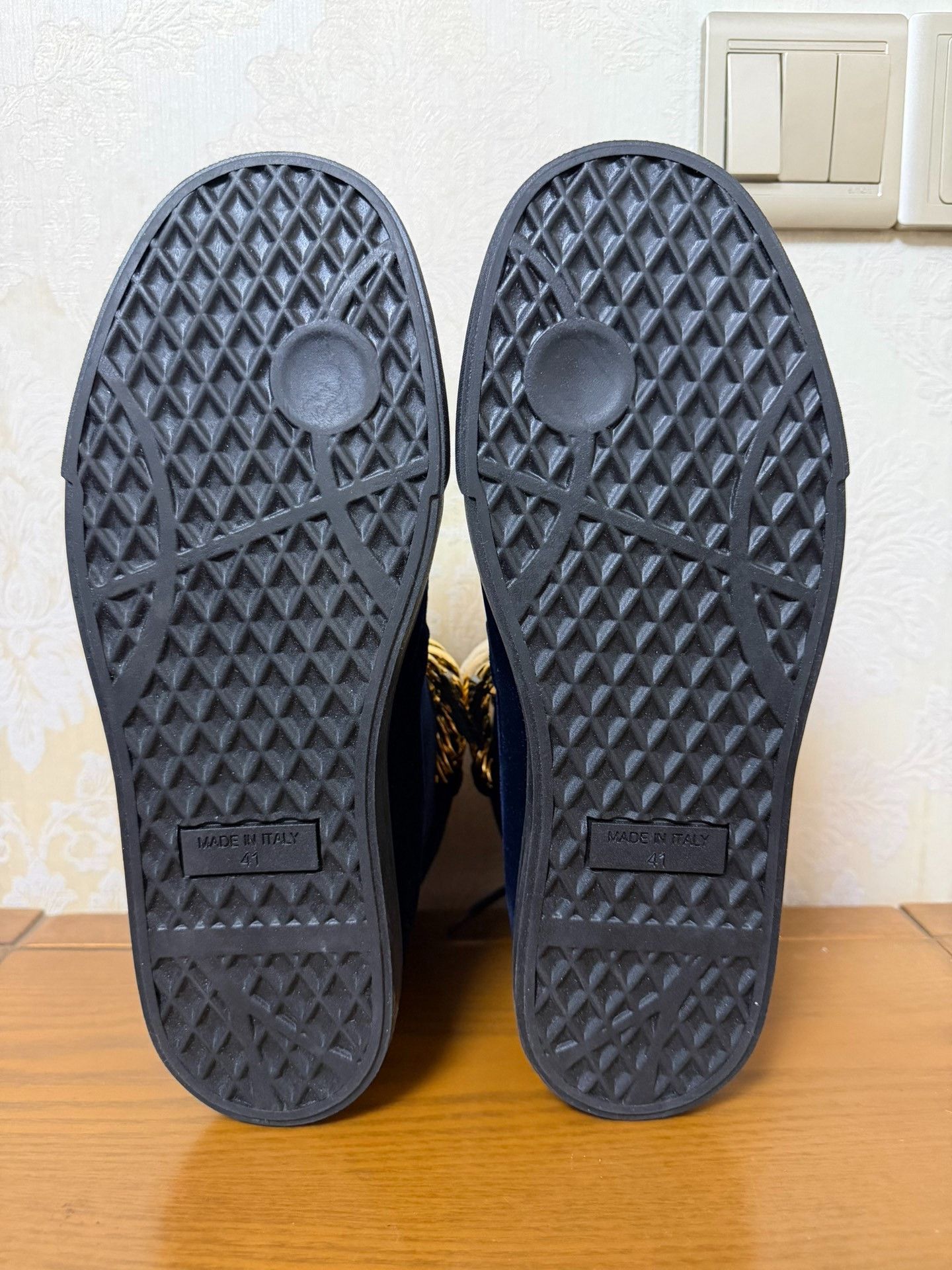 Giuseppe Zanotti Giuseppe Zanotti Casual Blue Hitop Sneakers 8 Men Size US 8 / EU 41 - 4 Thumbnail