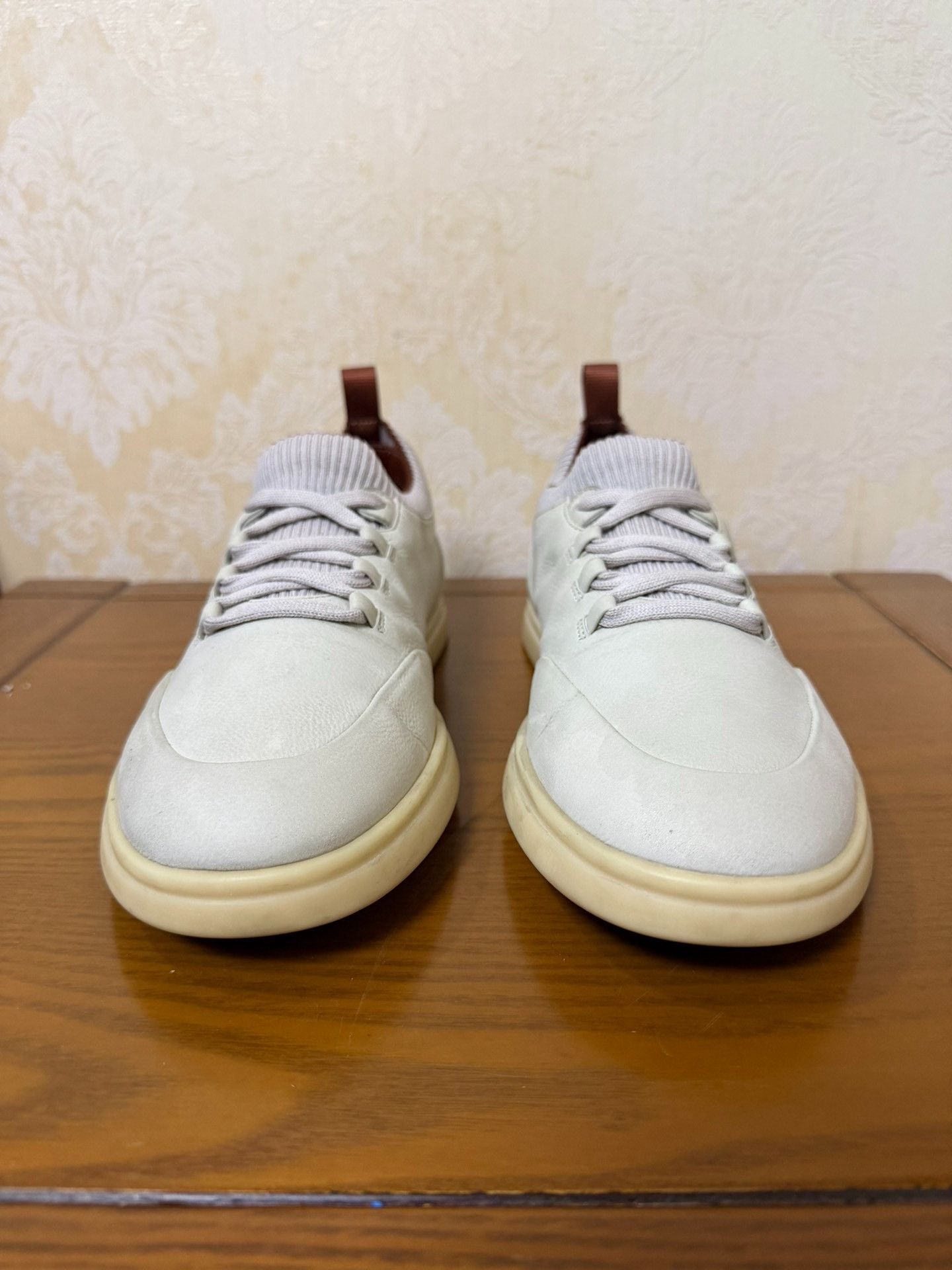 Loro Piana Loro Piana Leather White Lowtop Sneakers 7 Men Size US 7 / EU 40 - 2 Thumbnail