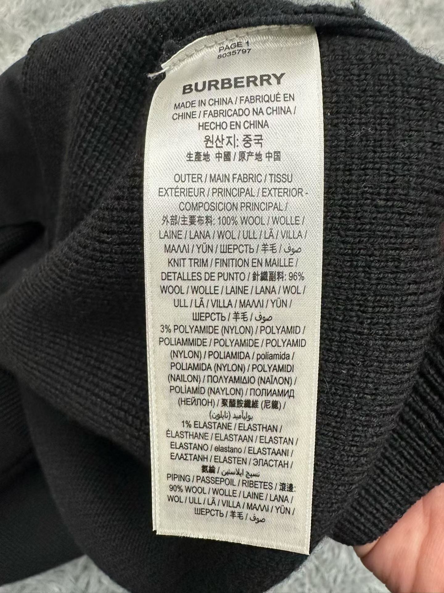 Burberry Burberry Wool Hoodie l Men Size US L / EU 52-54 / 3 - 3 Thumbnail
