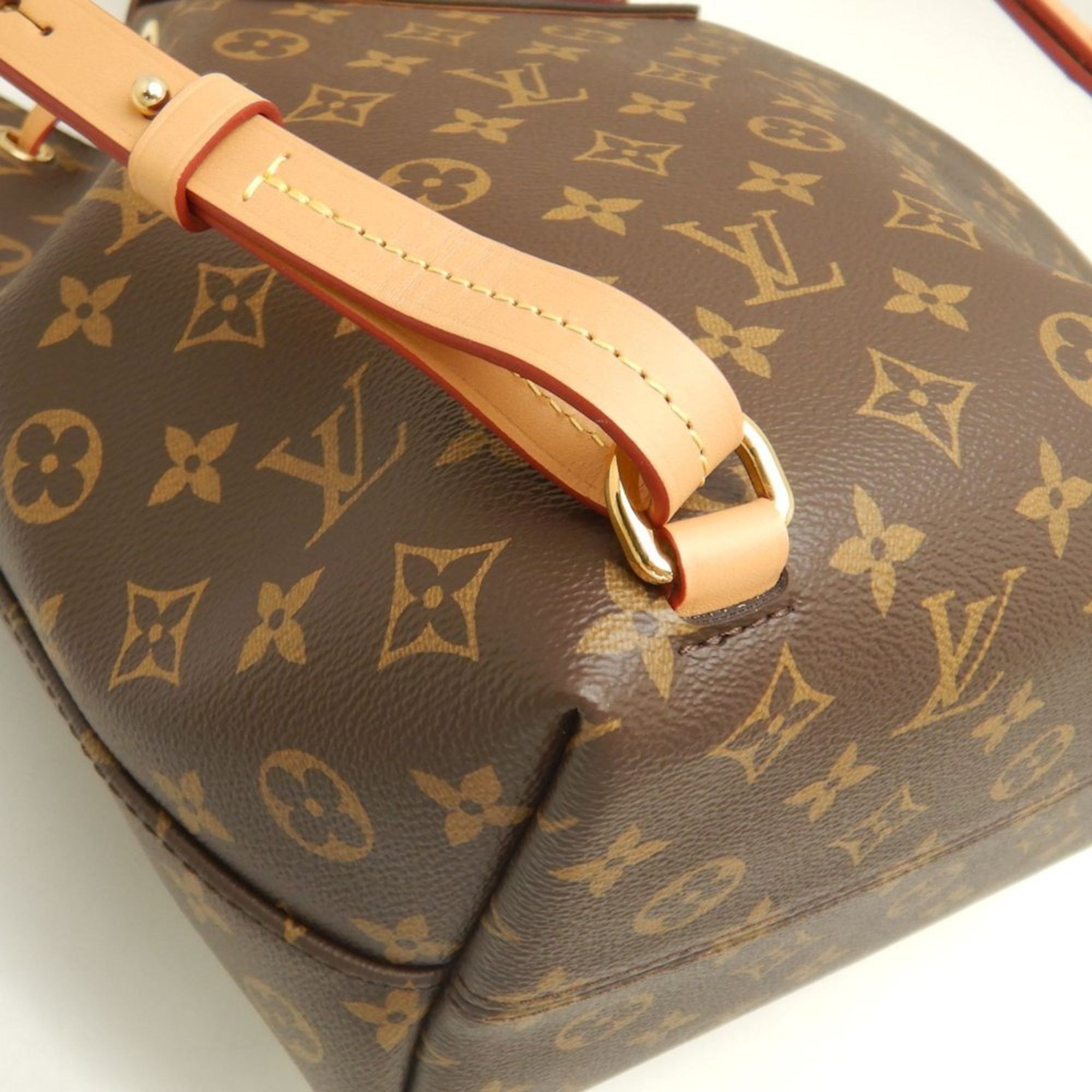 Louis Vuitton Louis Vuitton Monogram Montsouris NMPM M45501 Backpack Brown Women's 253654 Size ONE SIZE - 10 Thumbnail