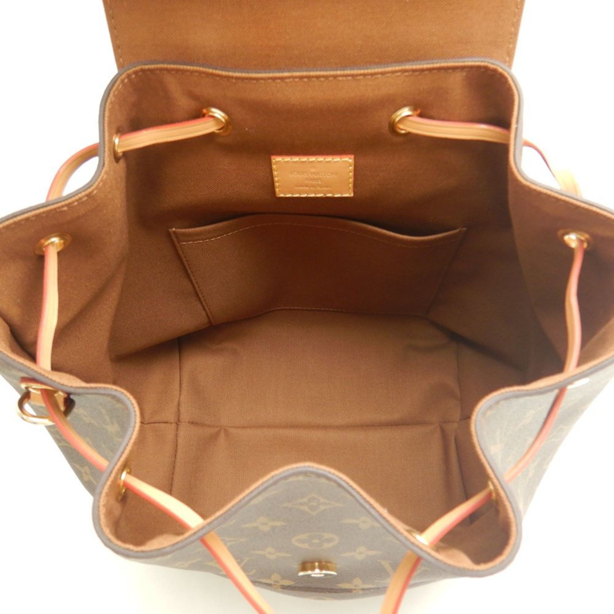 Louis Vuitton Louis Vuitton Monogram Montsouris NMPM M45501 Backpack Brown Women's 253654 Size ONE SIZE - 5 Thumbnail