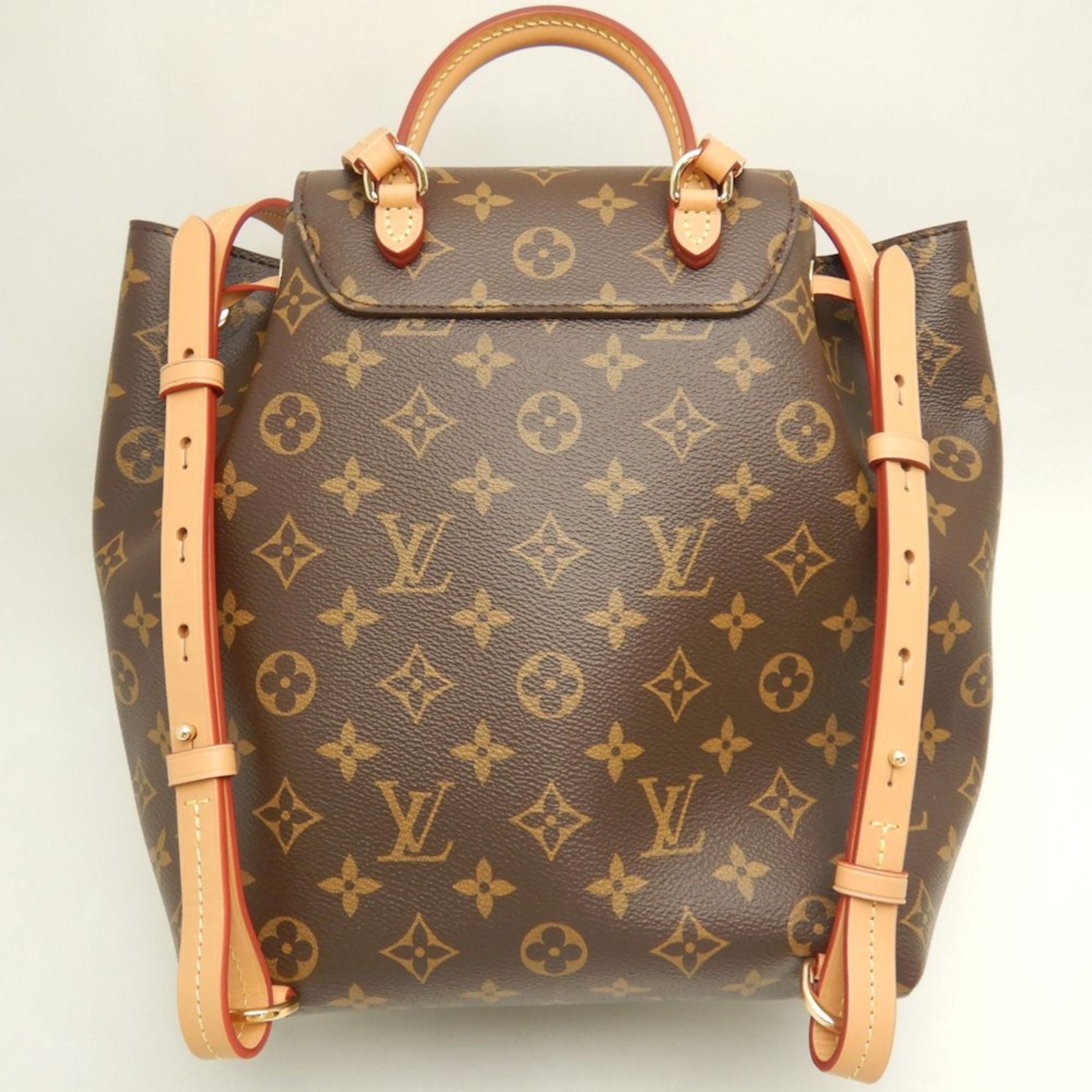 Louis Vuitton Louis Vuitton Monogram Montsouris NMPM M45501 Backpack Brown Women's 253654 Size ONE SIZE - 4 Thumbnail