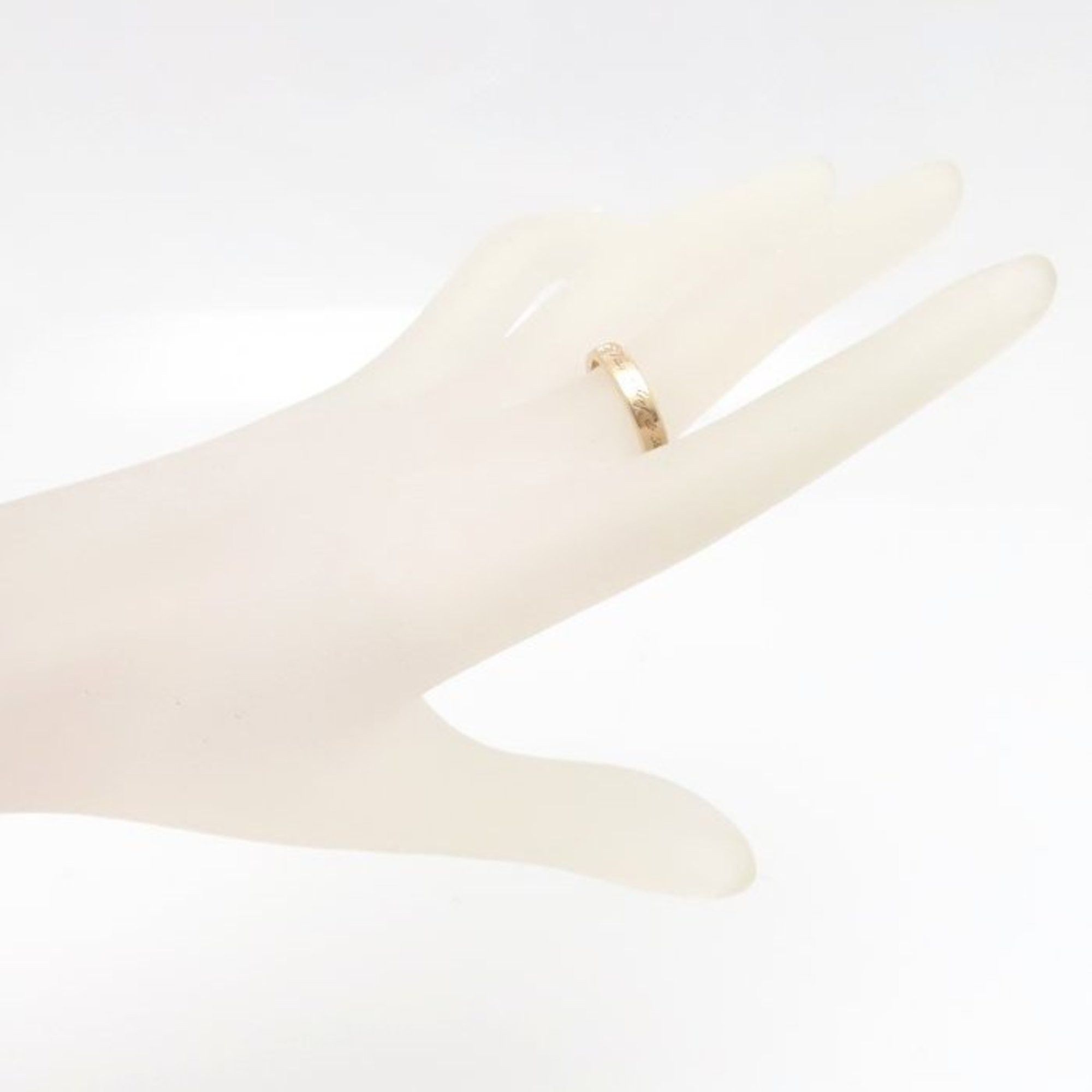 Van Cleef & Arpels Van Cleef & Arpels Toujours Signature Etoile Wedding Ring, Diamond, Size #56, 18K Rose Gold, Women's, VCARP7RE00 295287 Size ONE SIZE - 3 Thumbnail