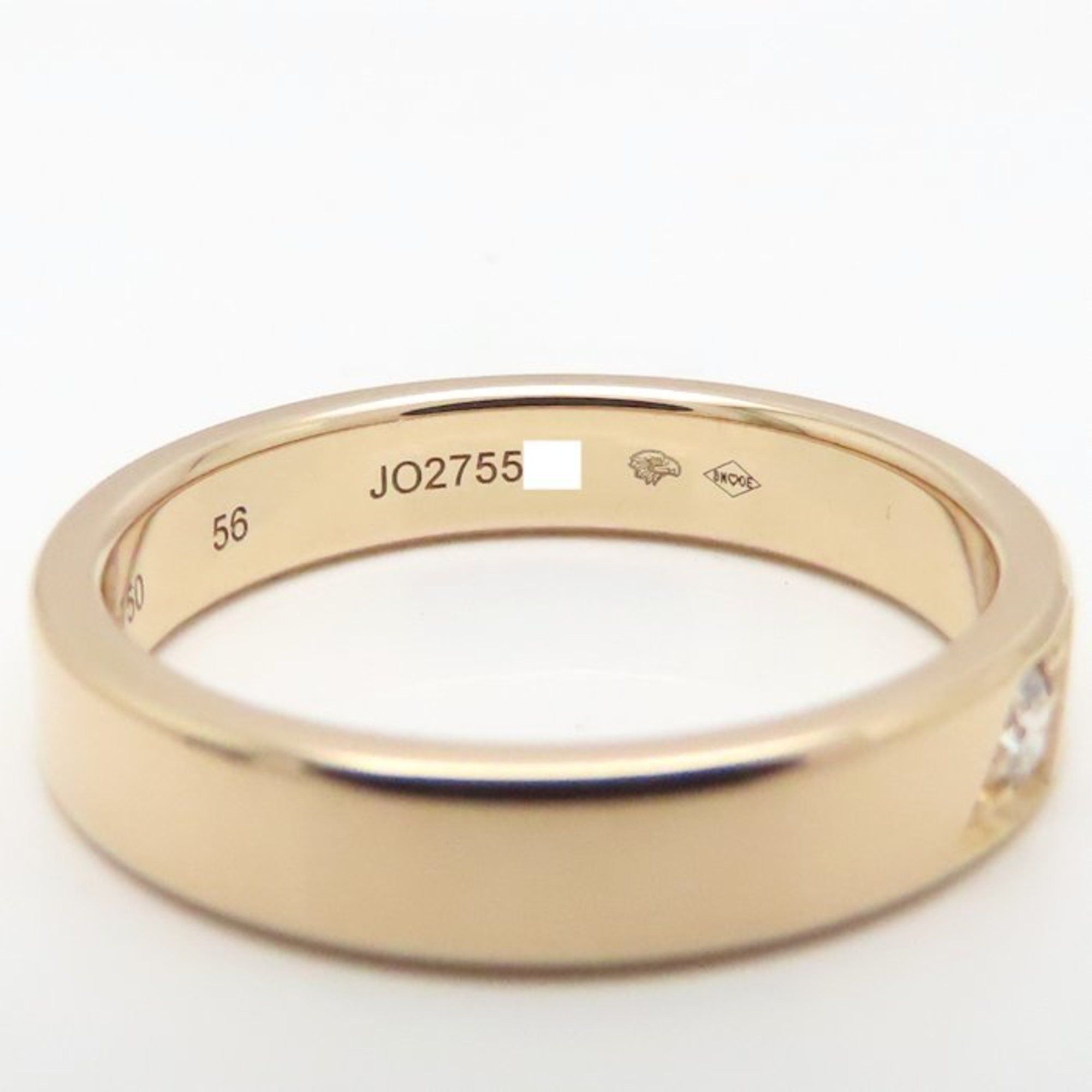 Van Cleef & Arpels Van Cleef & Arpels Toujours Signature Etoile Wedding Ring, Diamond, Size #56, 18K Rose Gold, Women's, VCARP7RE00 295287 Size ONE SIZE - 11 Thumbnail