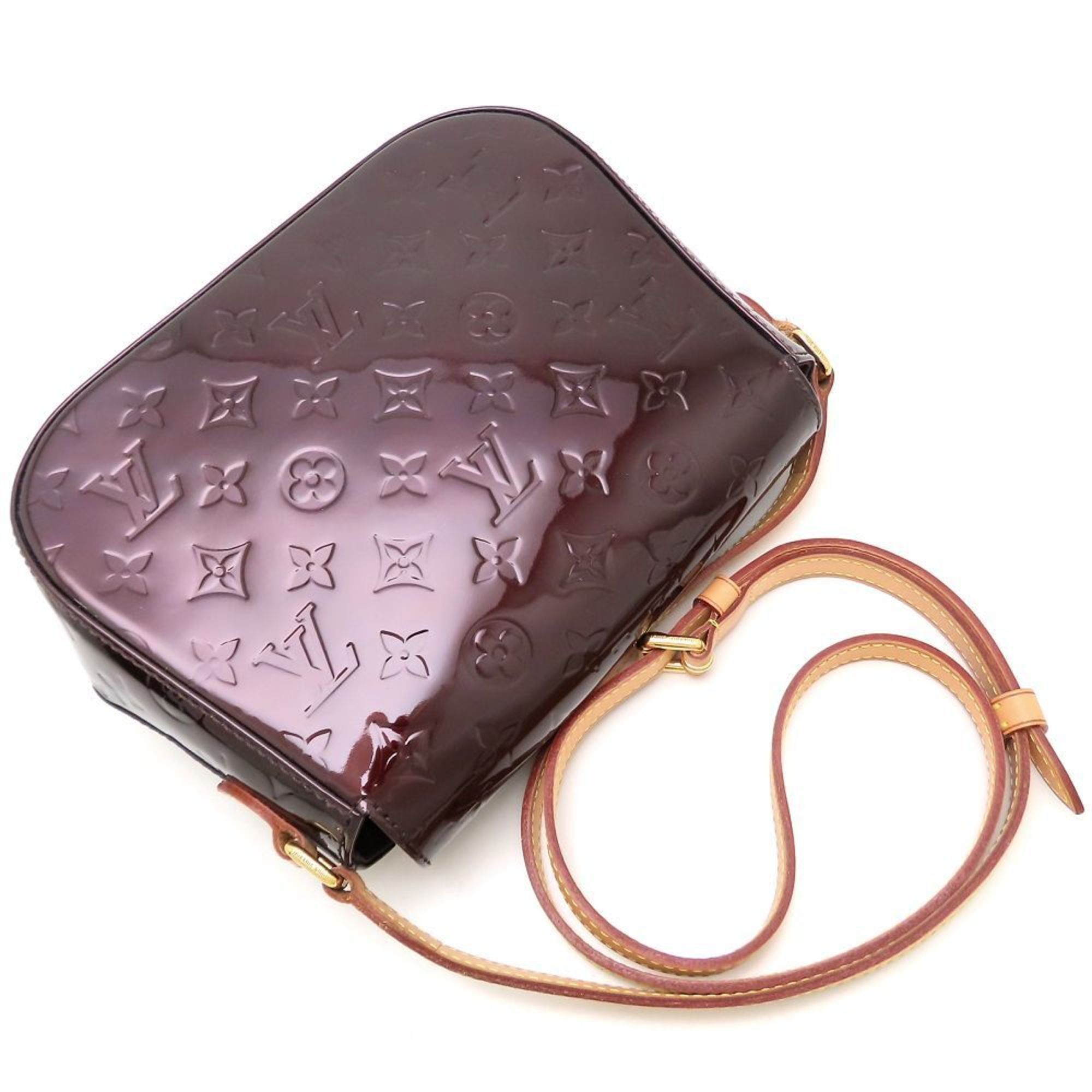 Louis Vuitton LOUIS VUITTON Vernis Bellflower PM M91704 Shoulder Bag Amarante Women's 353171 Size ONE SIZE - 5 Thumbnail