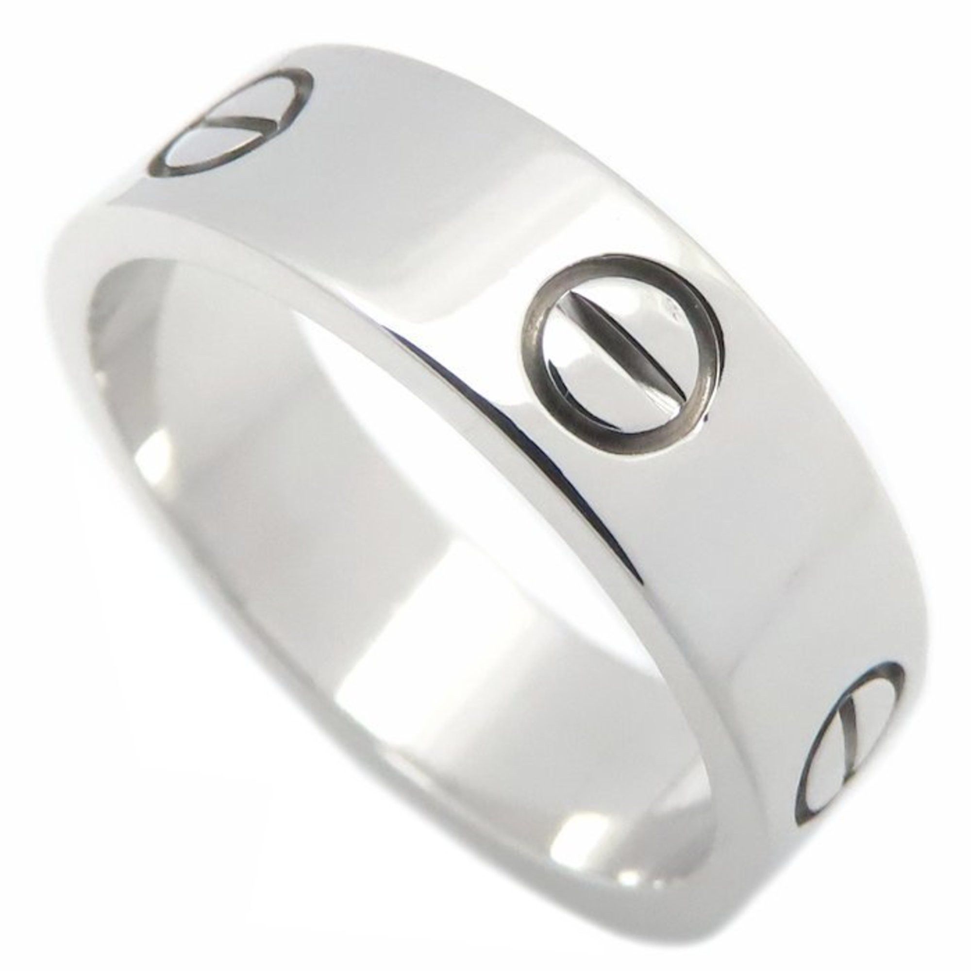 Cartier CARTIER Love Ring, size #59, 18K White Gold, Men's, B4084700 295230 Size ONE SIZE - 2 Thumbnail