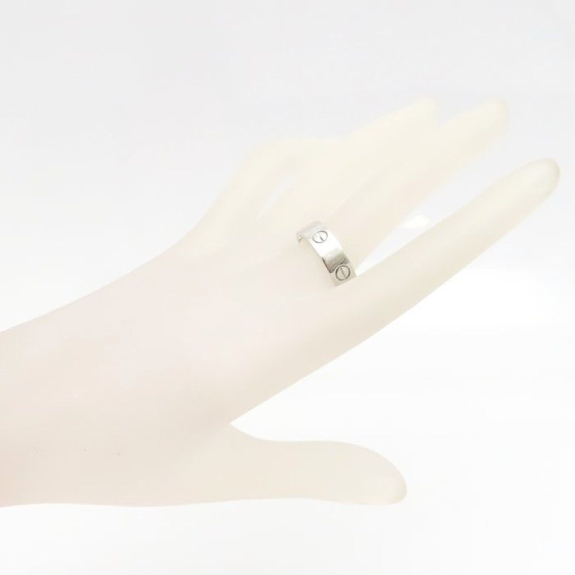 Cartier CARTIER Love Ring, size #59, 18K White Gold, Men's, B4084700 295230 Size ONE SIZE - 3 Thumbnail