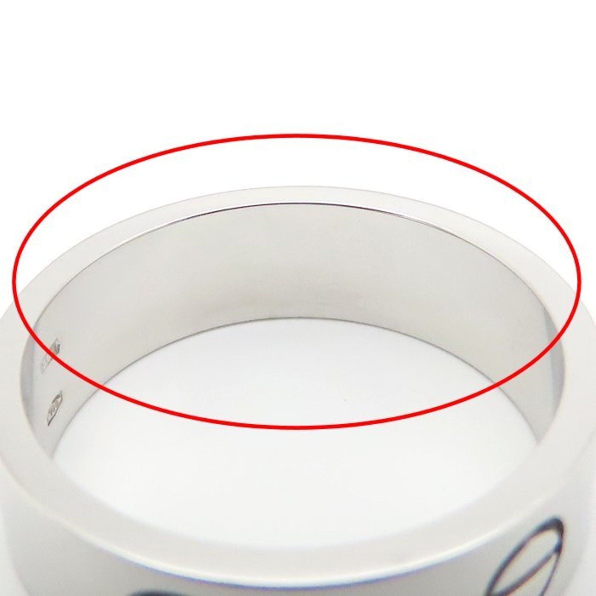 Cartier CARTIER Love Ring, size #59, 18K White Gold, Men's, B4084700 295230 Size ONE SIZE - 13 Thumbnail