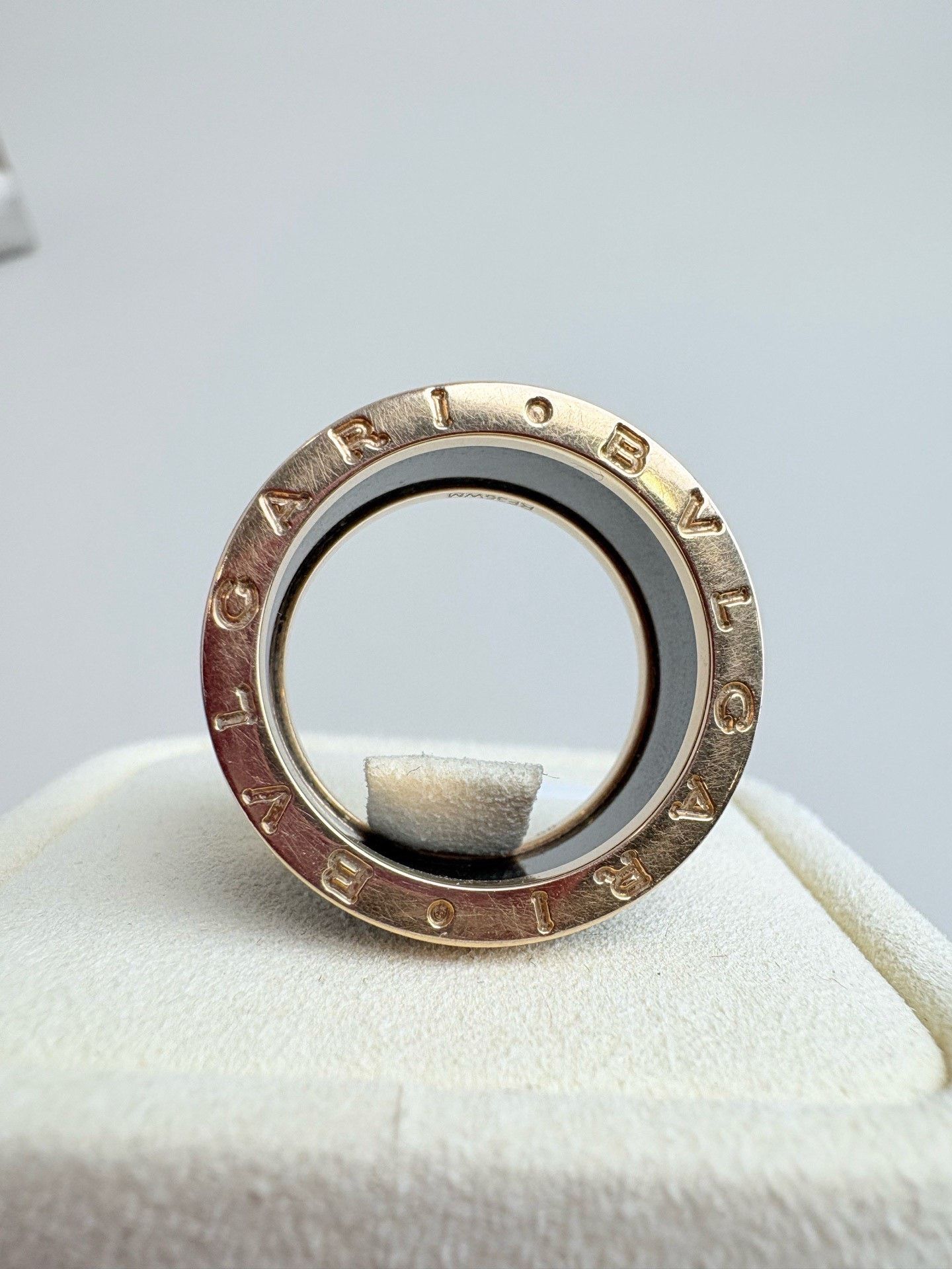 Bvlgari BVLGARI Black Ceramic Ring Size ONE SIZE - 3 Thumbnail