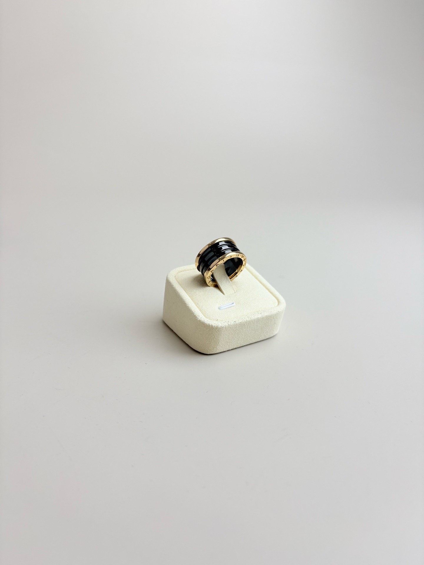 Bvlgari BVLGARI Black Ceramic Ring Size ONE SIZE - 2 Thumbnail