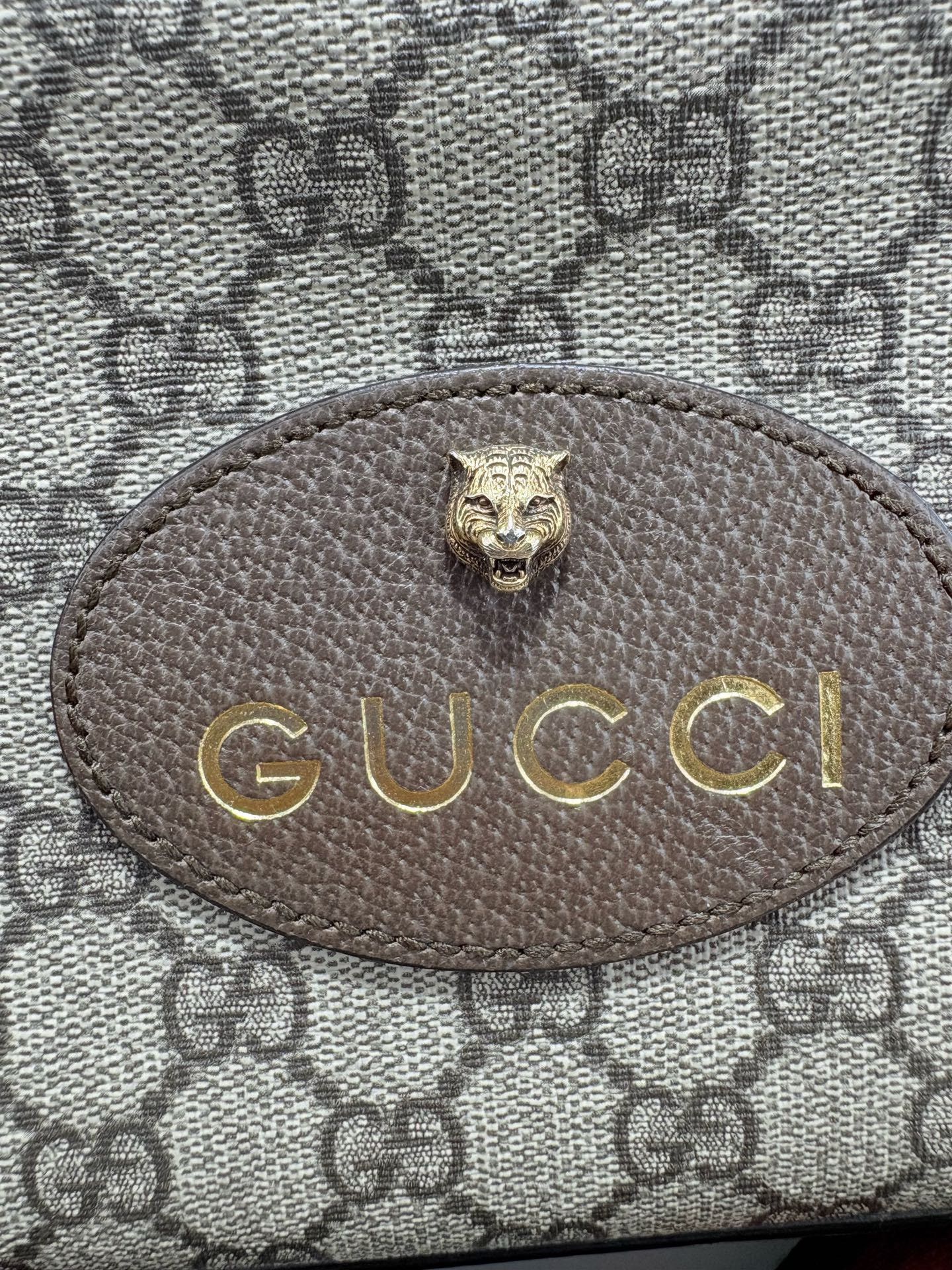 Gucci Gucci GG Monogram Tiger Head Camera Crossbody Size ONE SIZE - 6 Thumbnail